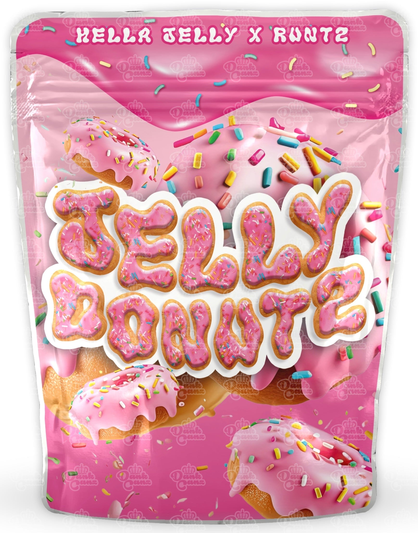 Jelly Donutz Mylar Bags - DC Packaging Custom Cannabis Packaging