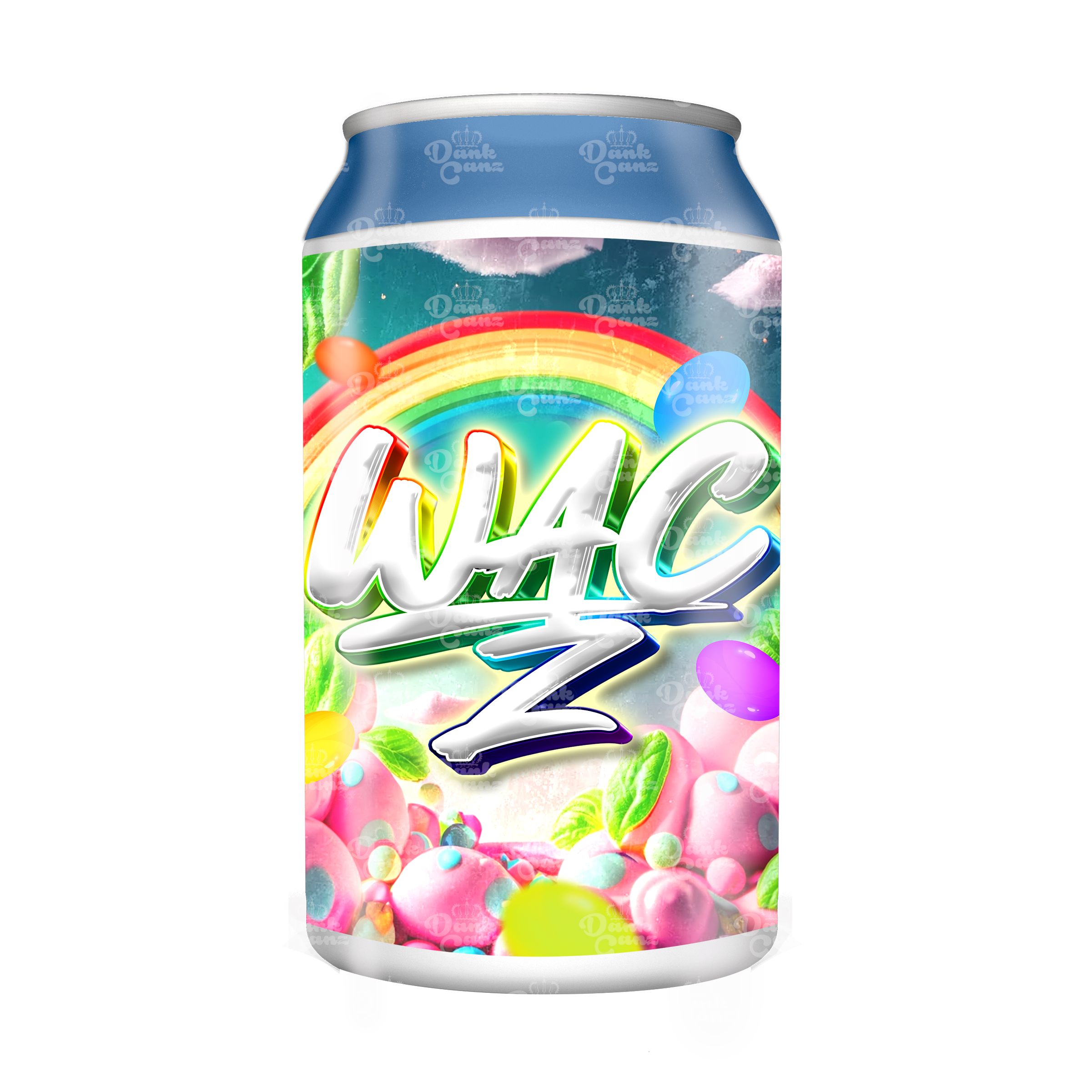 Wac Z 3.5g Plastic Soda Cans - DC Packaging Custom Cannabis Packaging