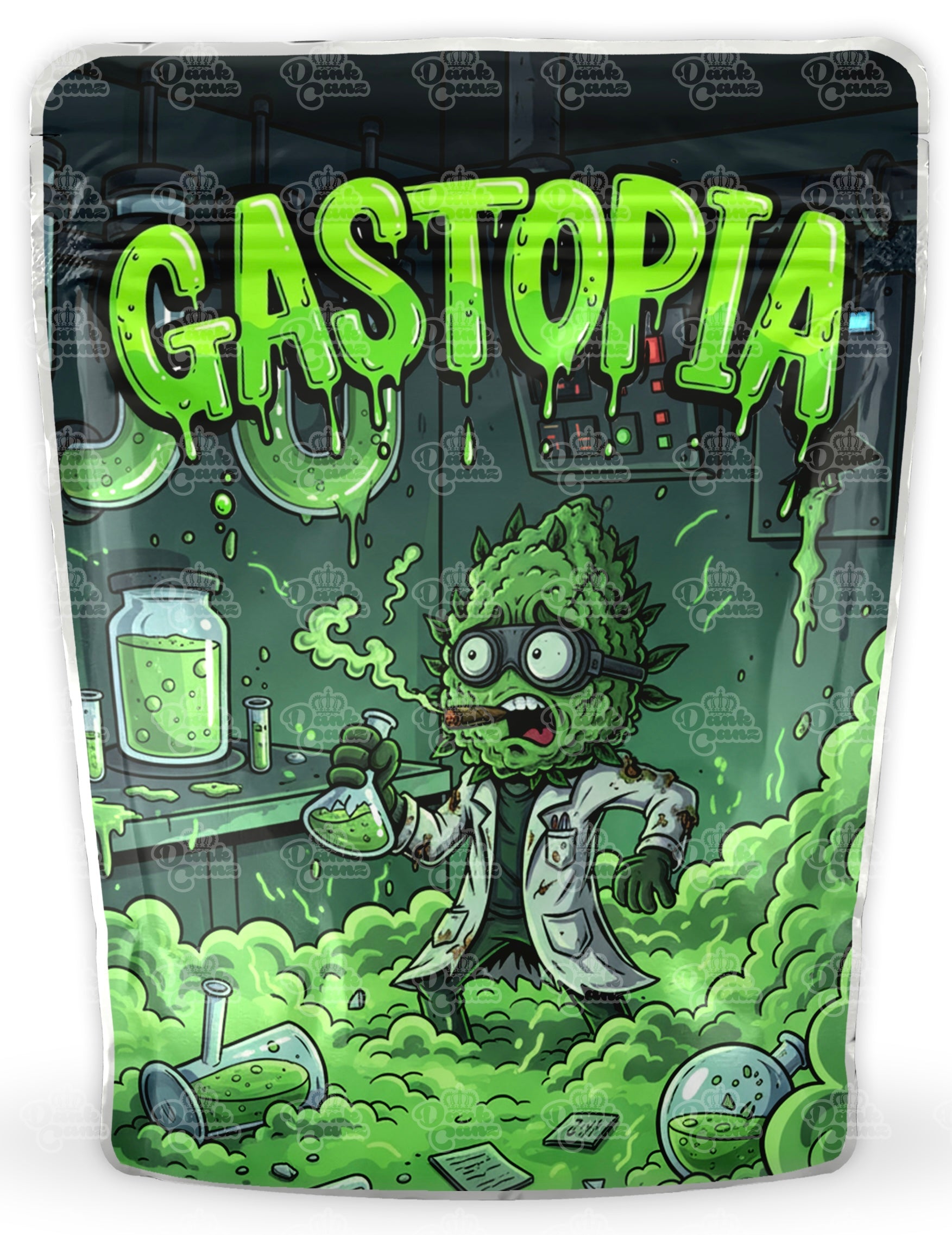 Gastopia Mylar Bags - DC Packaging Custom Cannabis Packaging