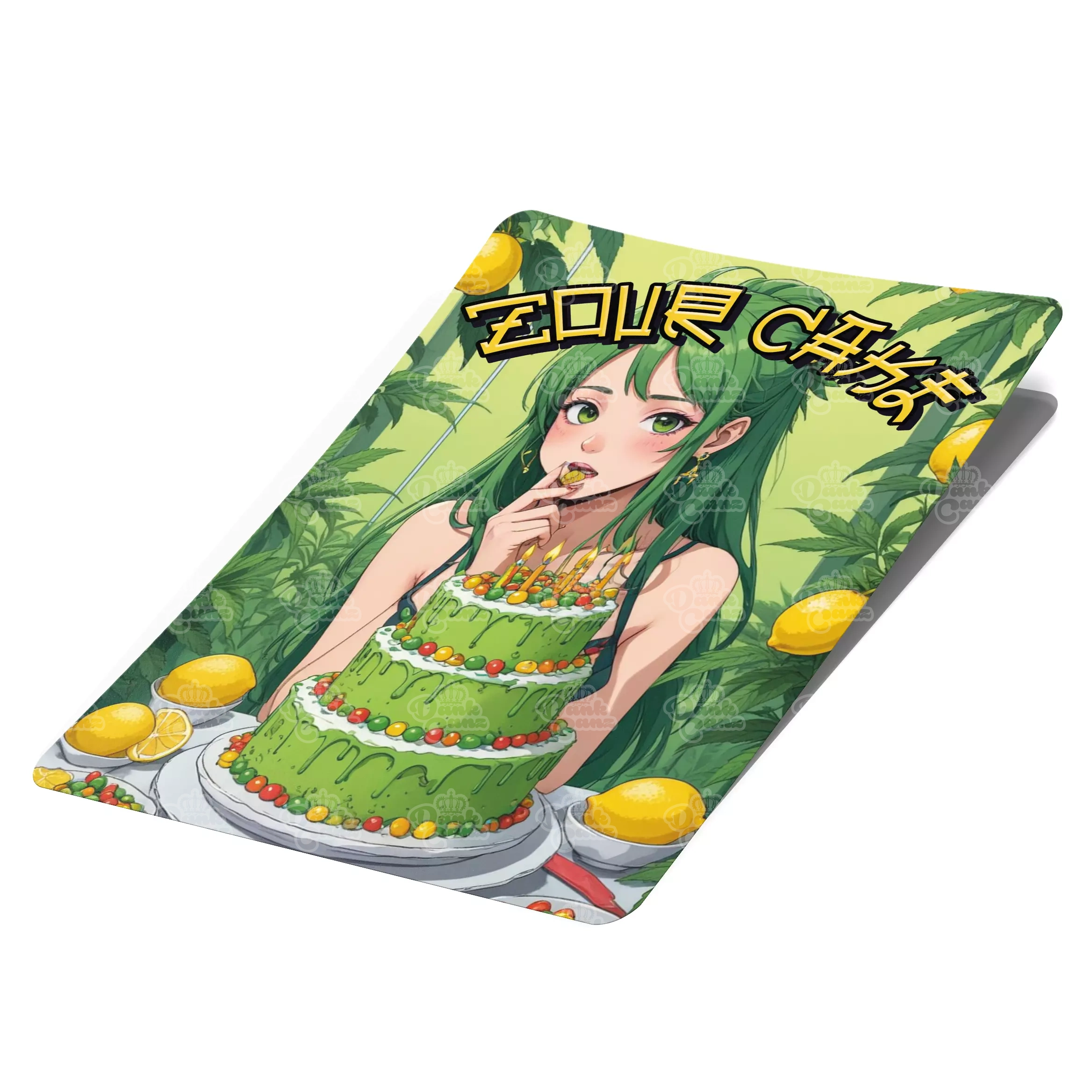 Zour Cake Mylar Bag Labels - Labels only - DC Packaging Custom Cannabis Packaging