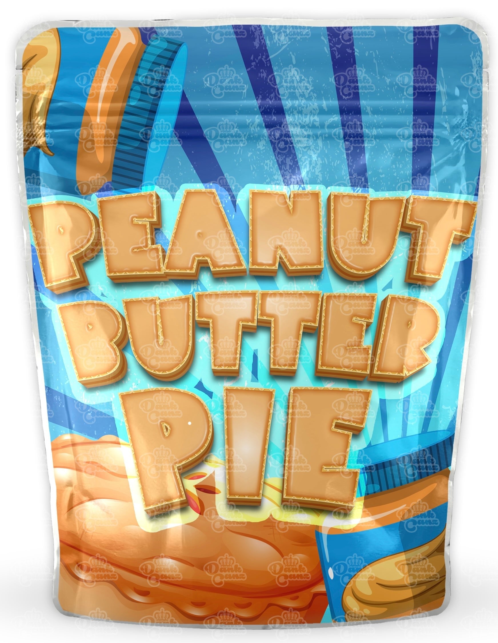 Peanut Butter Pie Mylar Bags - DC Packaging Custom Cannabis Packaging
