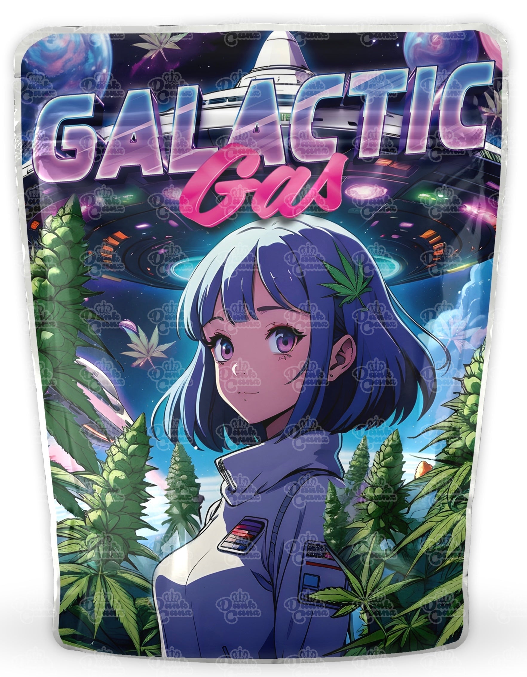 Galactic Gas Mylar Bags - DC Packaging Custom Cannabis Packaging