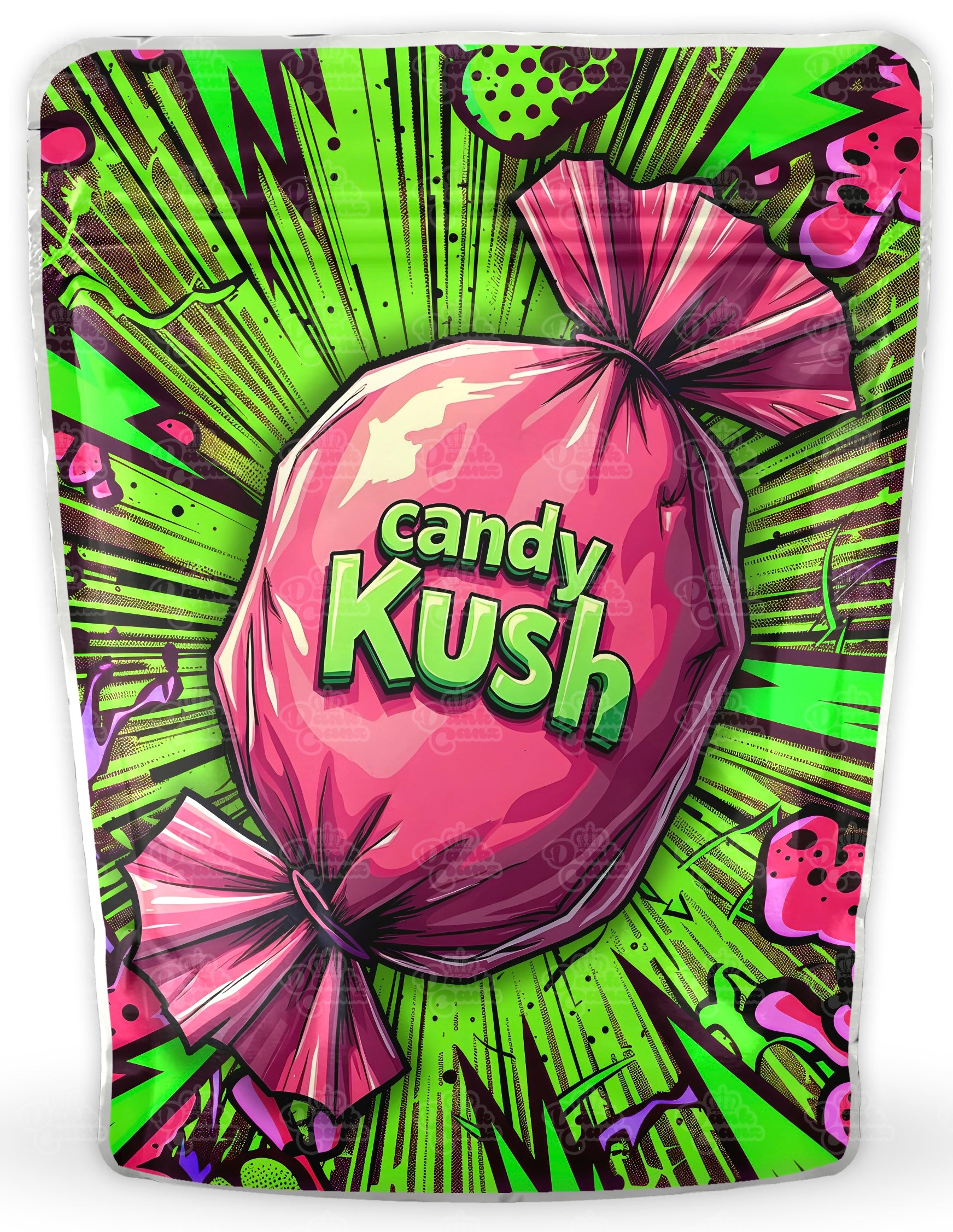 Candy Kush Mylar Bags - DC Packaging Custom Cannabis Packaging
