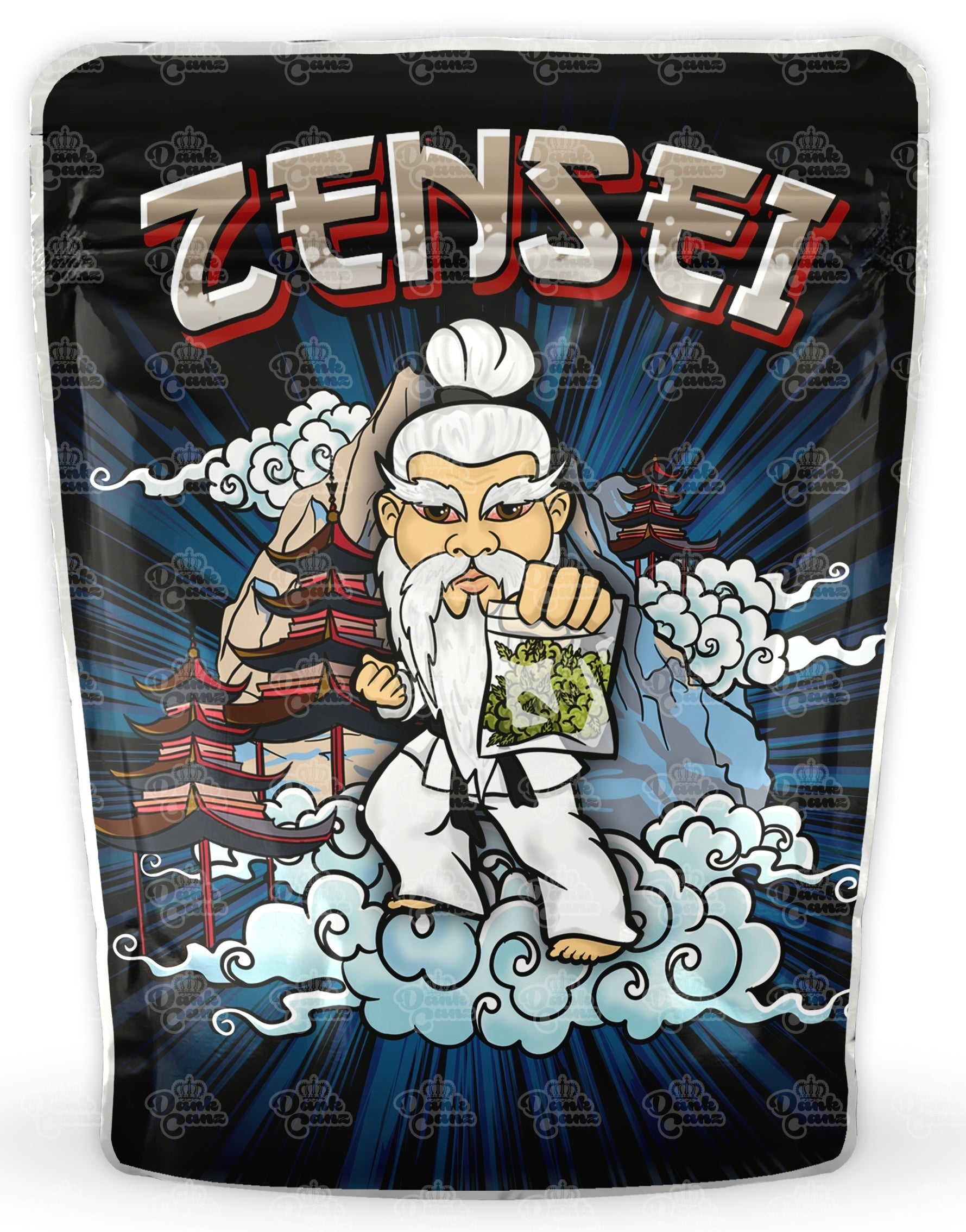 Zensei Mylar Bags - DC Packaging Custom Cannabis Packaging