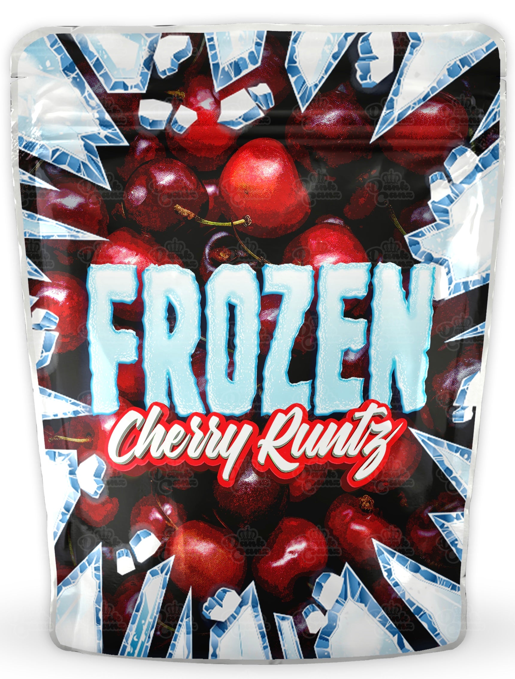 Frozen Cherry Runtz Mylar Bags - DC Packaging Custom Cannabis Packaging