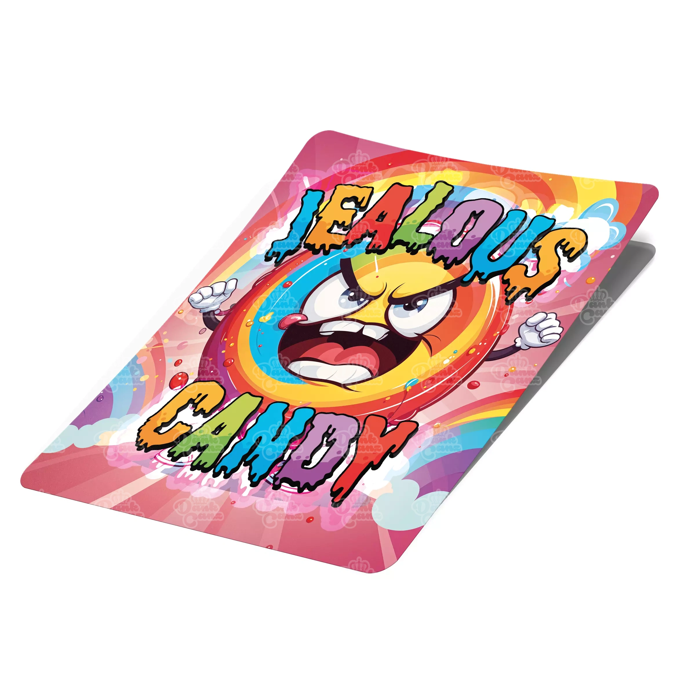 Jealous Candy Mylar Bag Labels - Labels only - DC Packaging Custom Cannabis Packaging