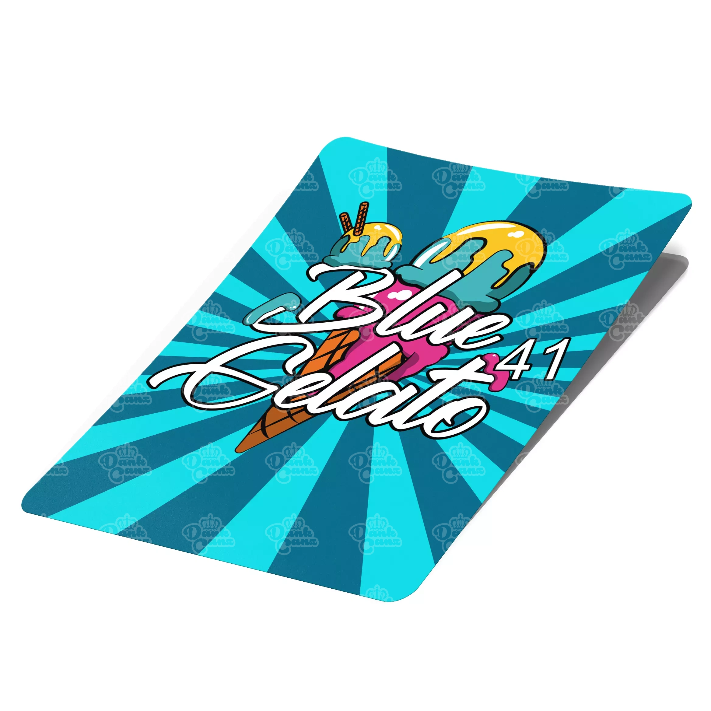 Blue Gelato 41 Mylar Bag Labels - Labels only - DC Packaging Custom Cannabis Packaging