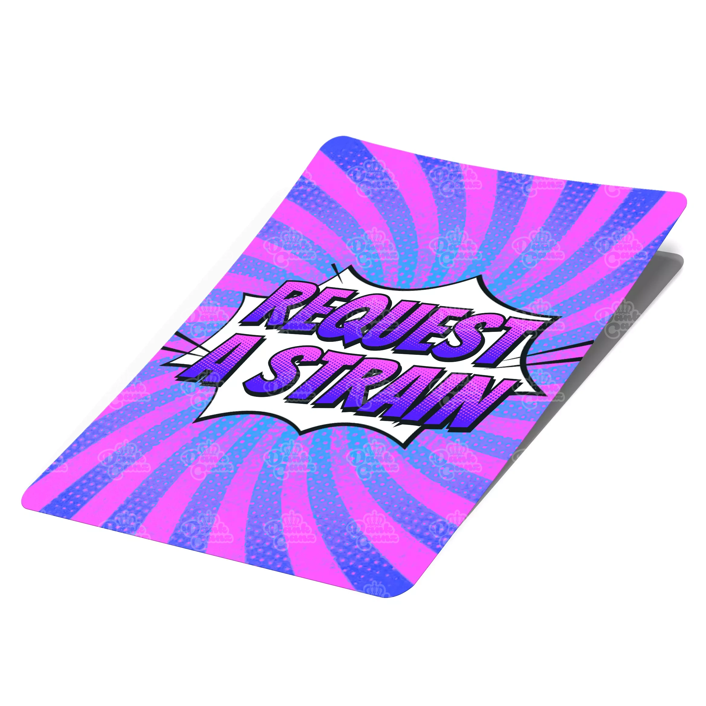 Request A Strain Mylar Bag Labels - Labels only - DC Packaging Custom Cannabis Packaging