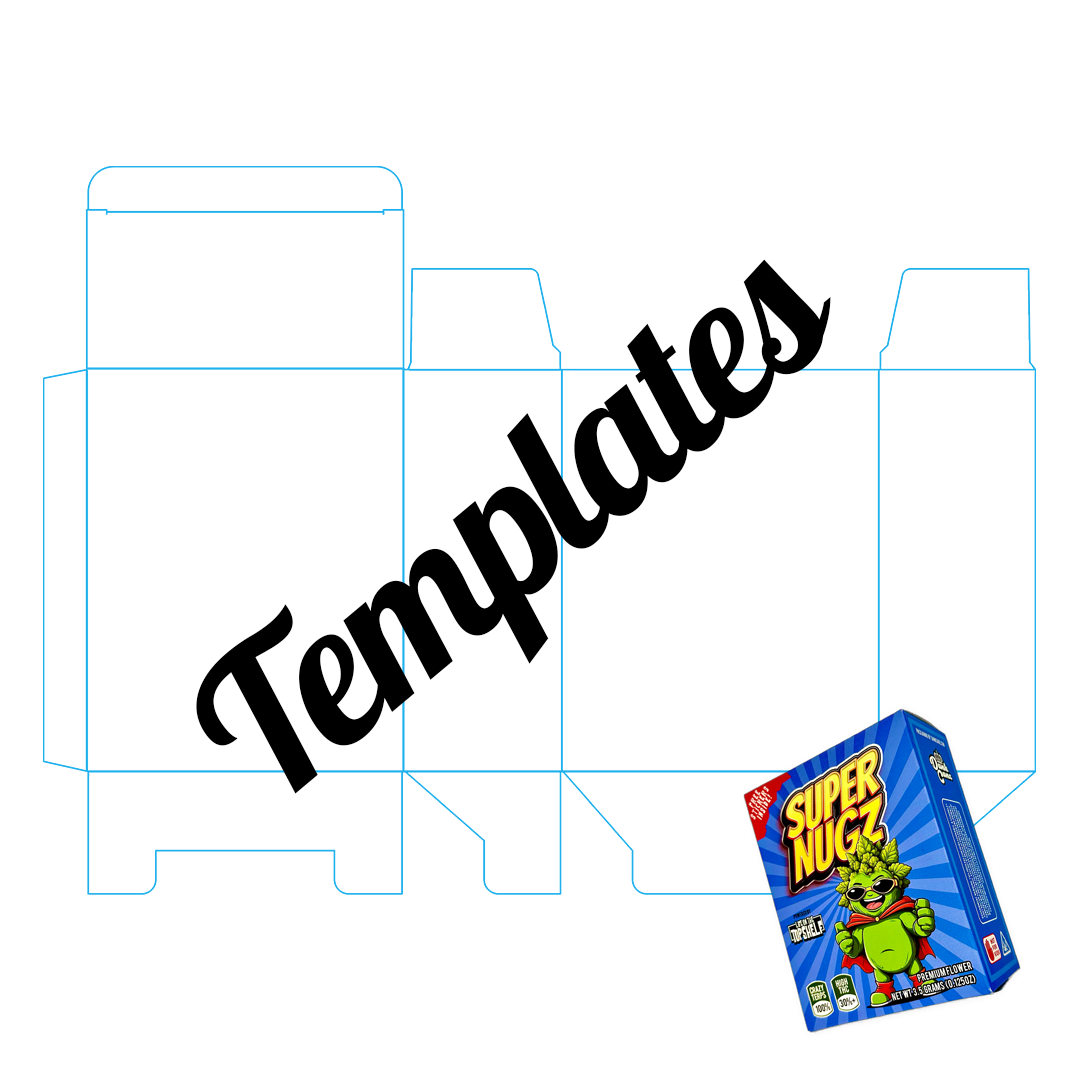 Box Template - DC Packaging Custom Cannabis Packaging
