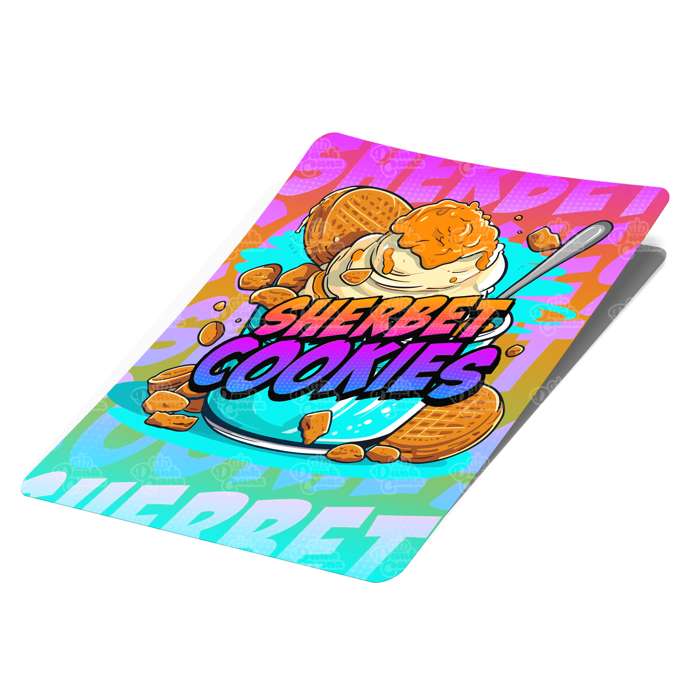 Sherbet Cookies Mylar Bag Labels - Labels only - DC Packaging Custom Cannabis Packaging