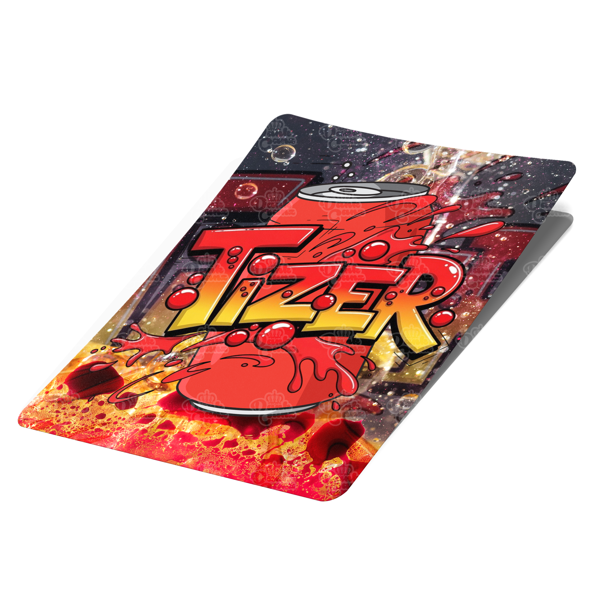Tizer Mylar Bag Labels - Labels only - DC Packaging Custom Cannabis Packaging