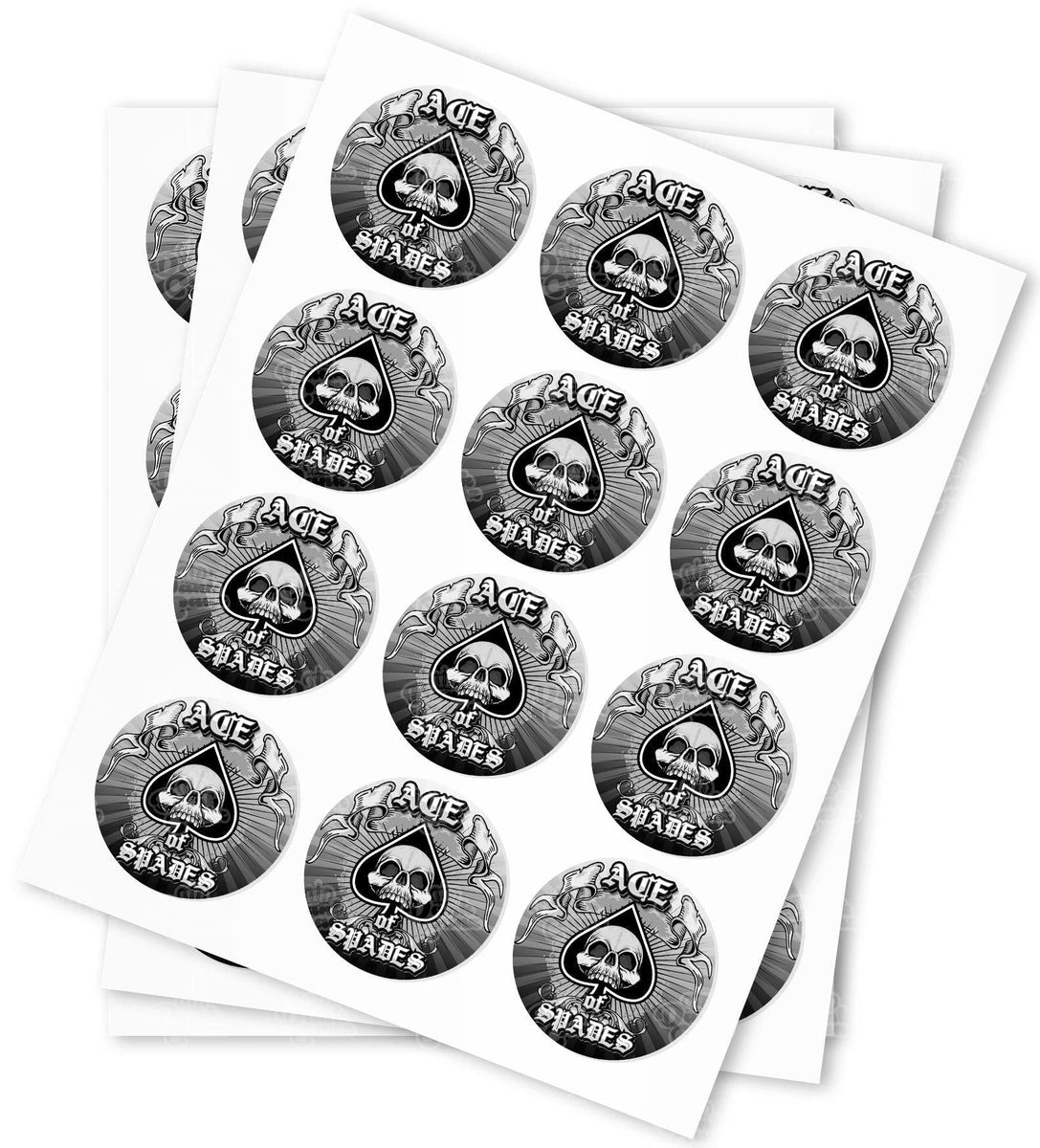 Ace of Spades Strain Stickers | Cali Labels | Strain Labels
