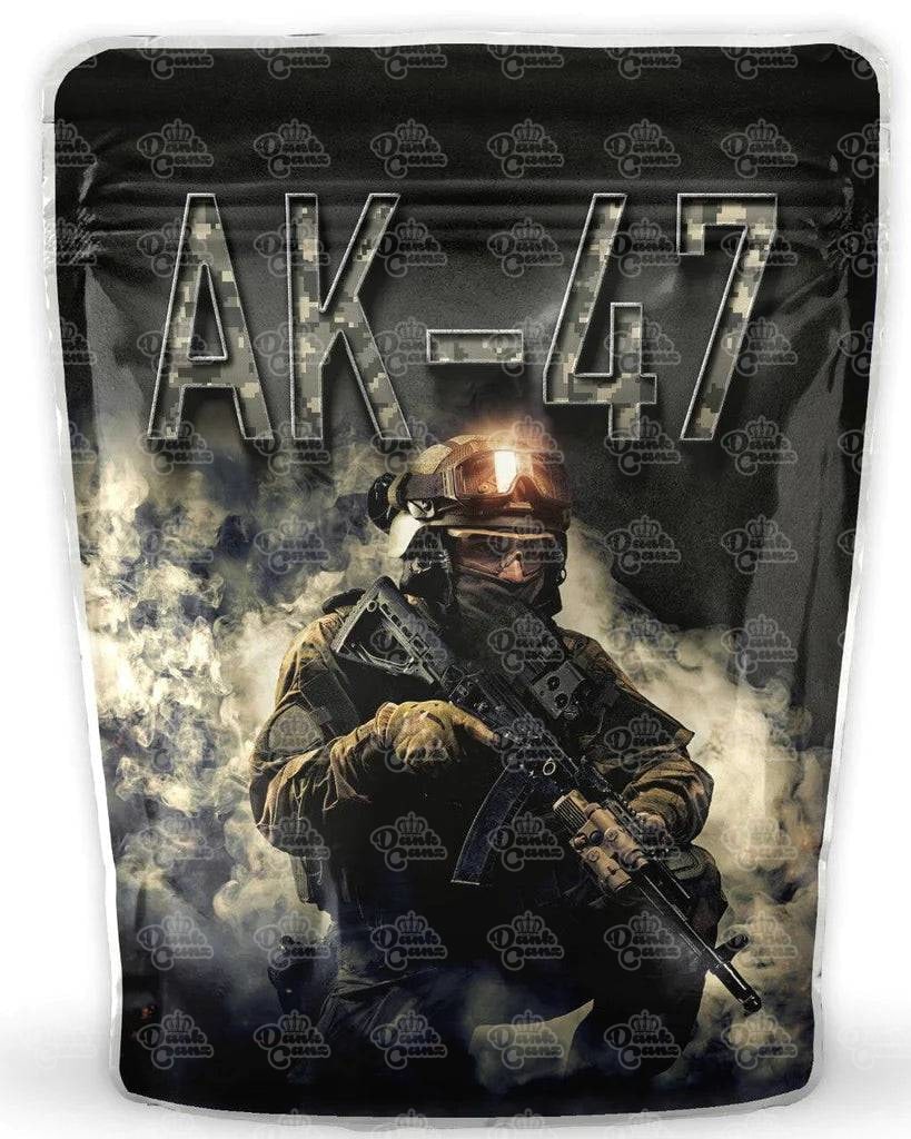 AK-47 Mylar Bags - DC Packaging Custom Cannabis Packaging