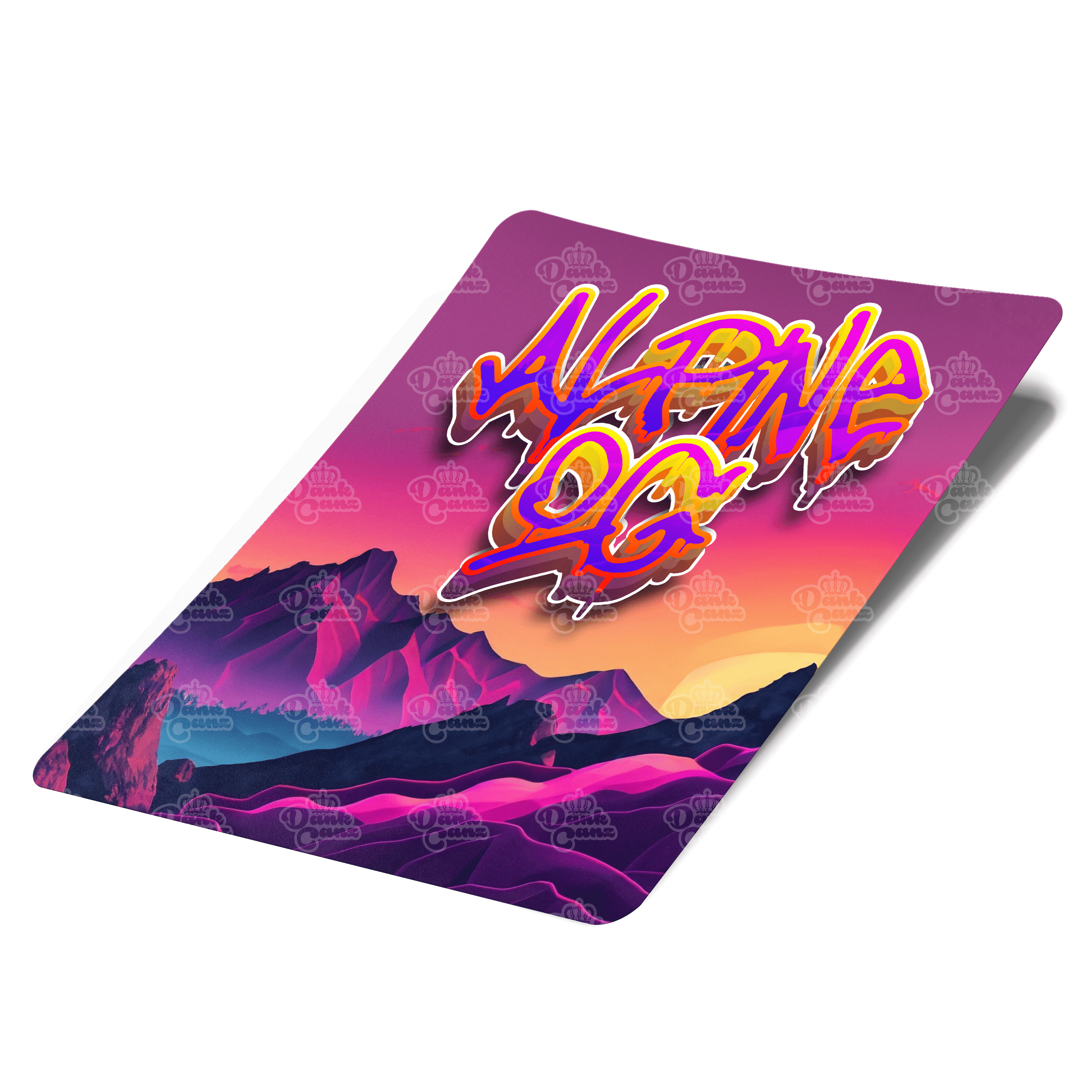 Alpine OG Mylar Bag Labels - Labels only - DC Packaging Custom Cannabis Packaging