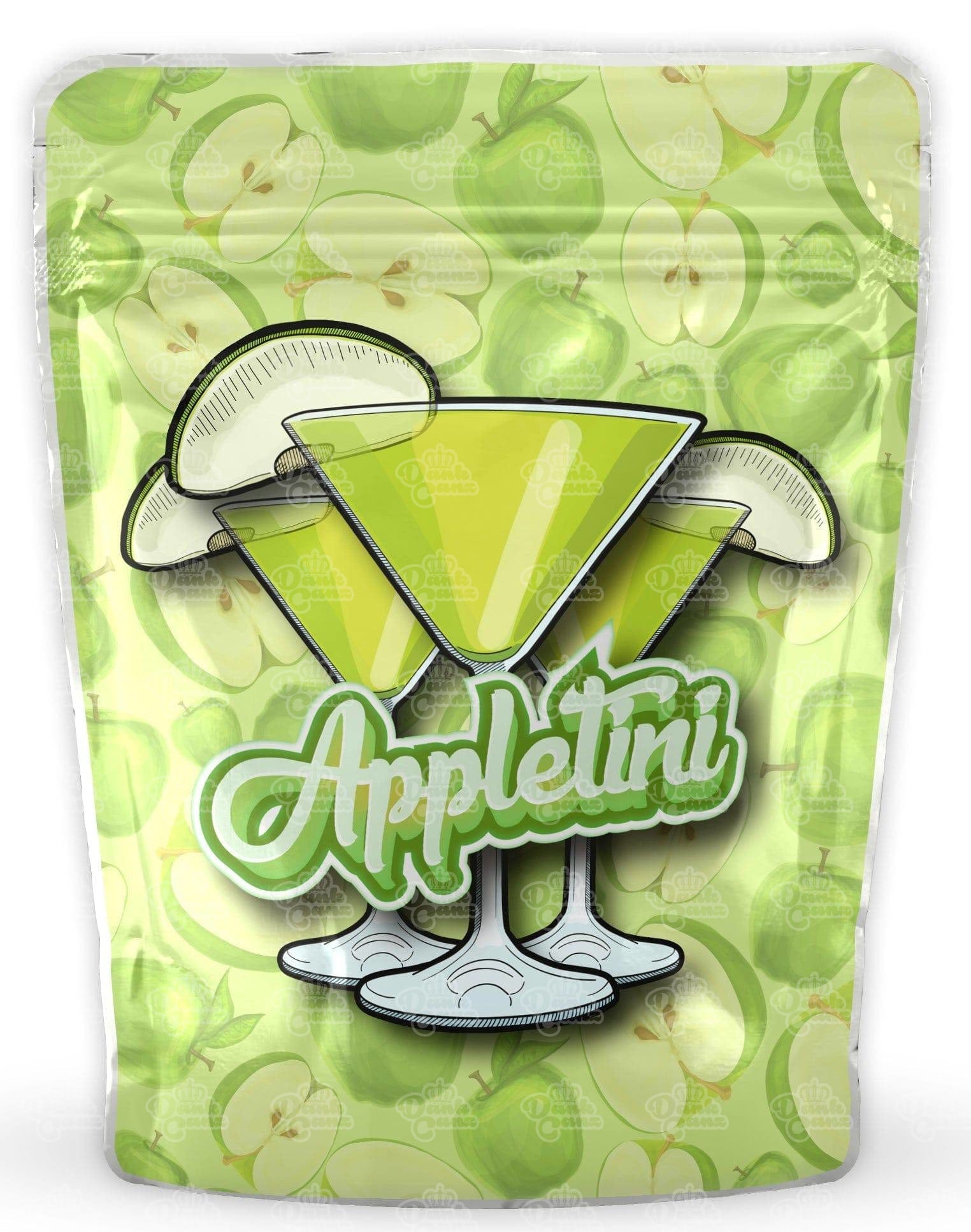 Appletini Mylar Bags - DC Packaging Custom Cannabis Packaging