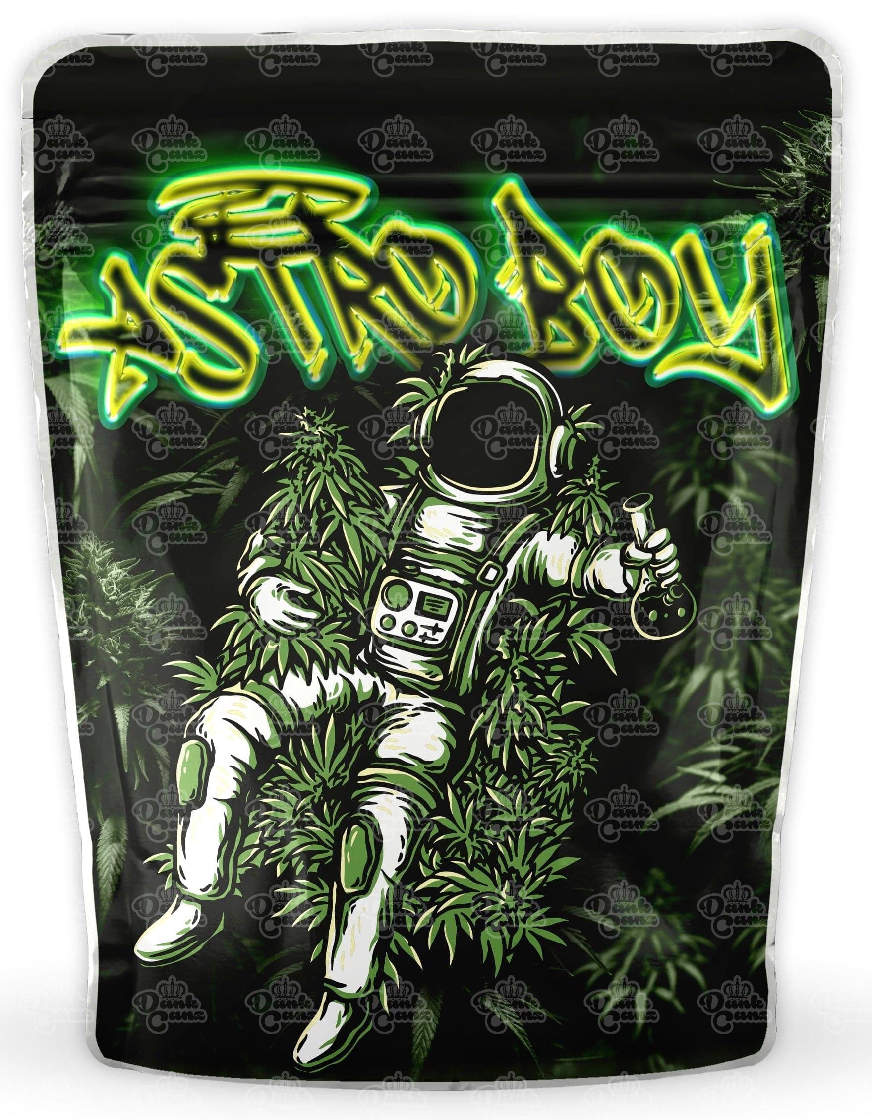 Astro Boy Mylar Bags - DC Packaging Custom Cannabis Packaging