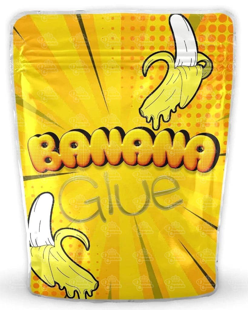 Banana Glue Mylar Bags - DC Packaging Custom Cannabis Packaging