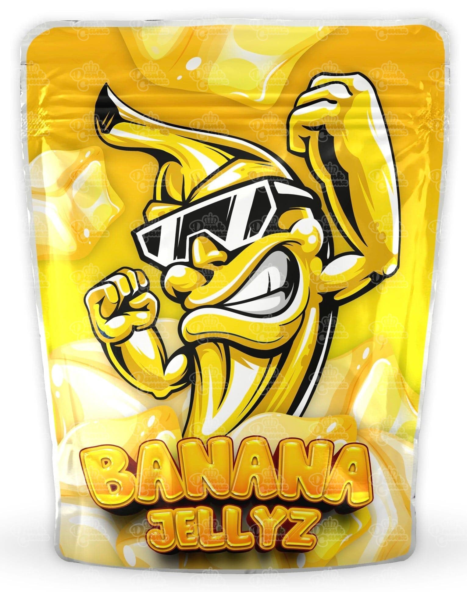 Banana Jellyz Mylar Bags - DC Packaging Custom Cannabis Packaging