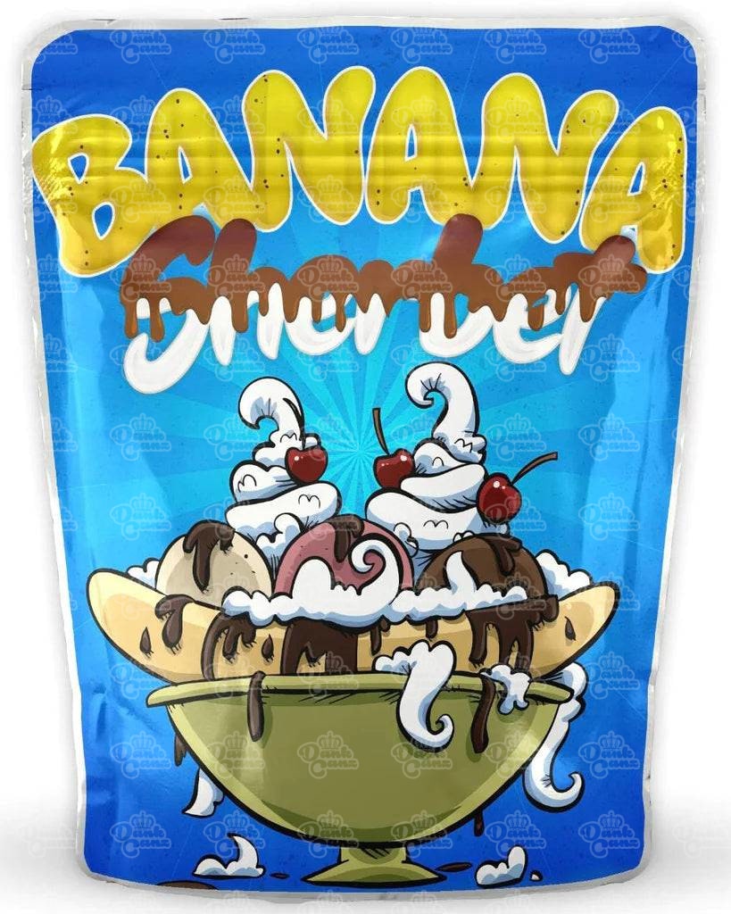 Banana Sherbet Mylar Bags - DC Packaging Custom Cannabis Packaging