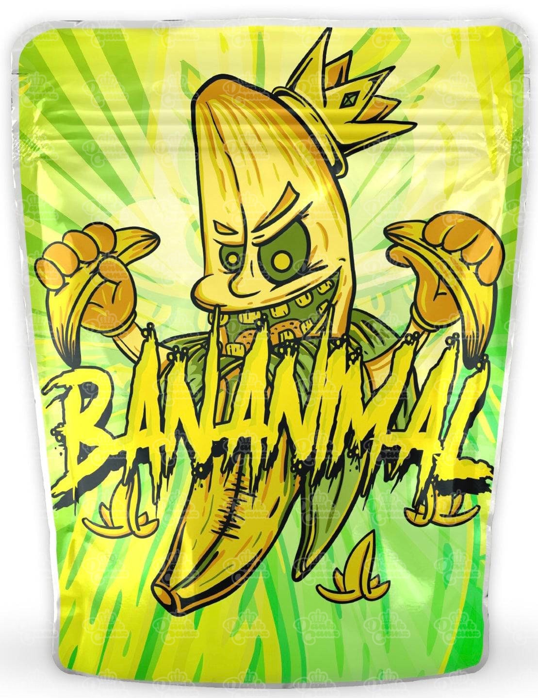 Bananimal Mylar Bags - DC Packaging Custom Cannabis Packaging