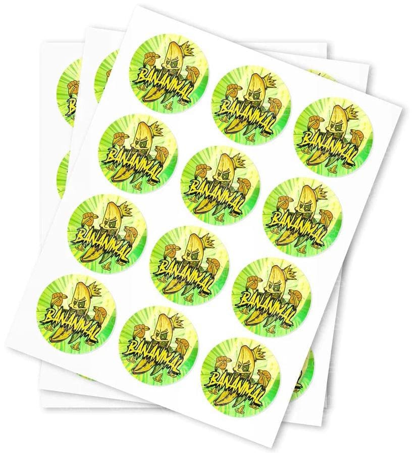Bananimal Strain Stickers - DC Packaging Custom Cannabis Packaging