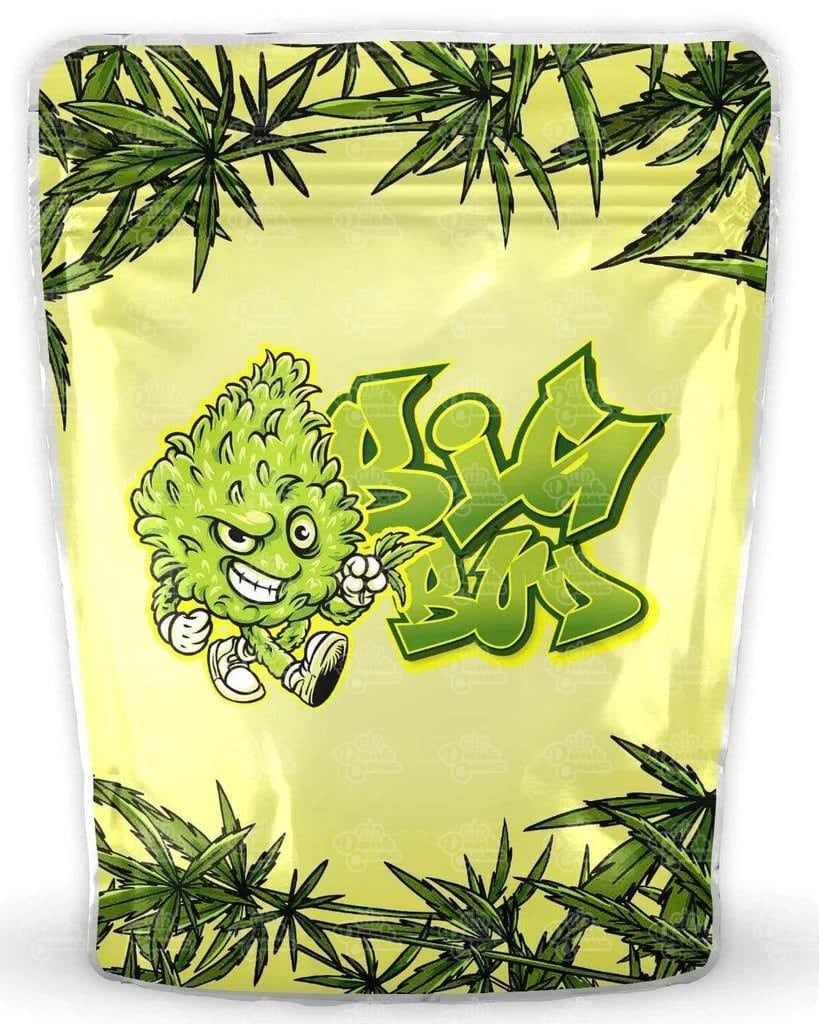 Big Bud Mylar Bags - DC Packaging Custom Cannabis Packaging