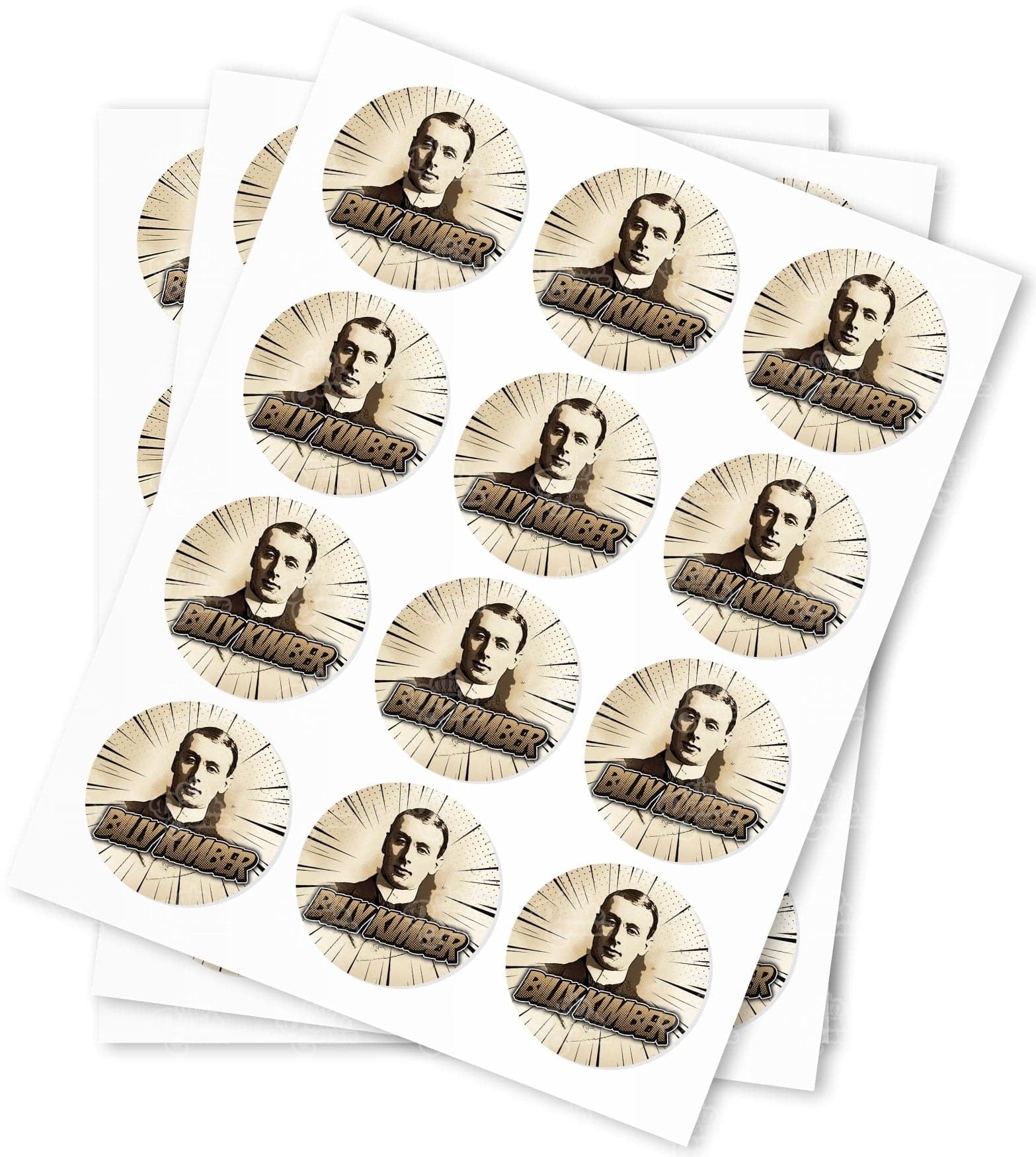 Billy Kimber Strain Stickers - DC Packaging Custom Cannabis Packaging