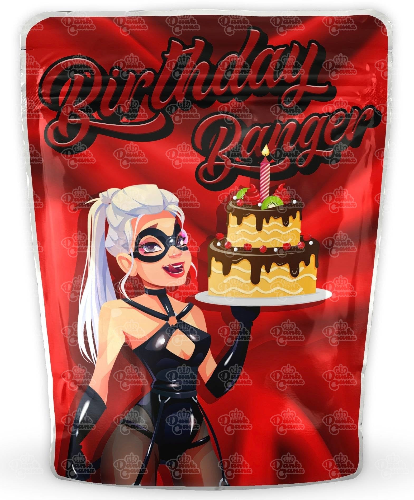 Birthday Banger Mylar Bags - DC Packaging Custom Cannabis Packaging