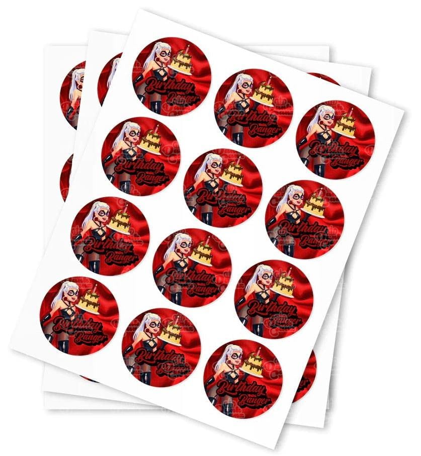 Birthday Banger Strain Stickers - DC Packaging Custom Cannabis Packaging