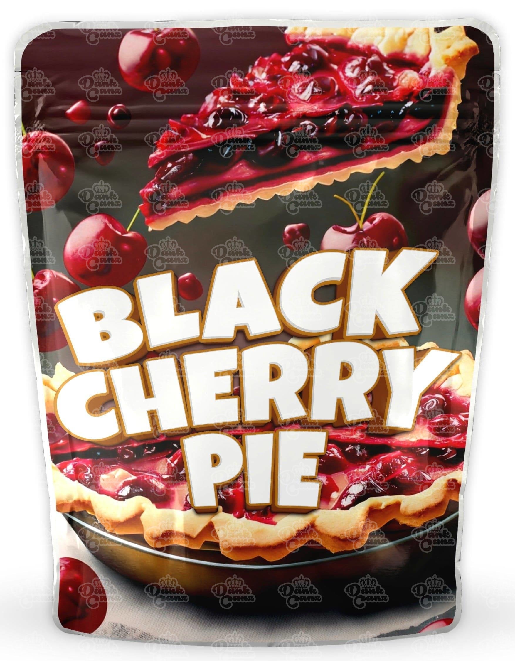 Black Cherry Pie Mylar Bags - DC Packaging Custom Cannabis Packaging