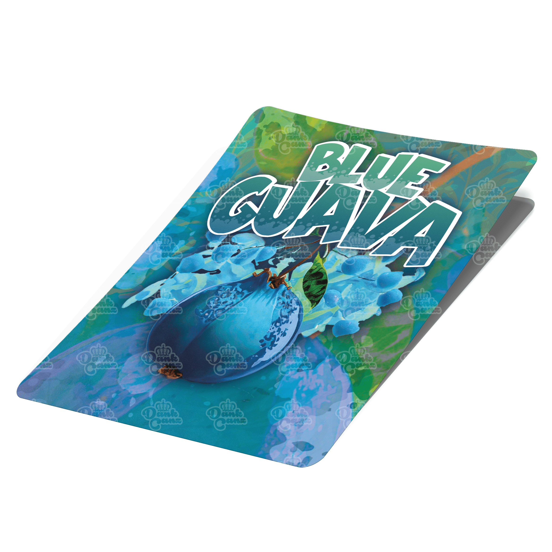 Blue Guava Mylar Bag Labels - Labels only - DC Packaging Custom Cannabis Packaging