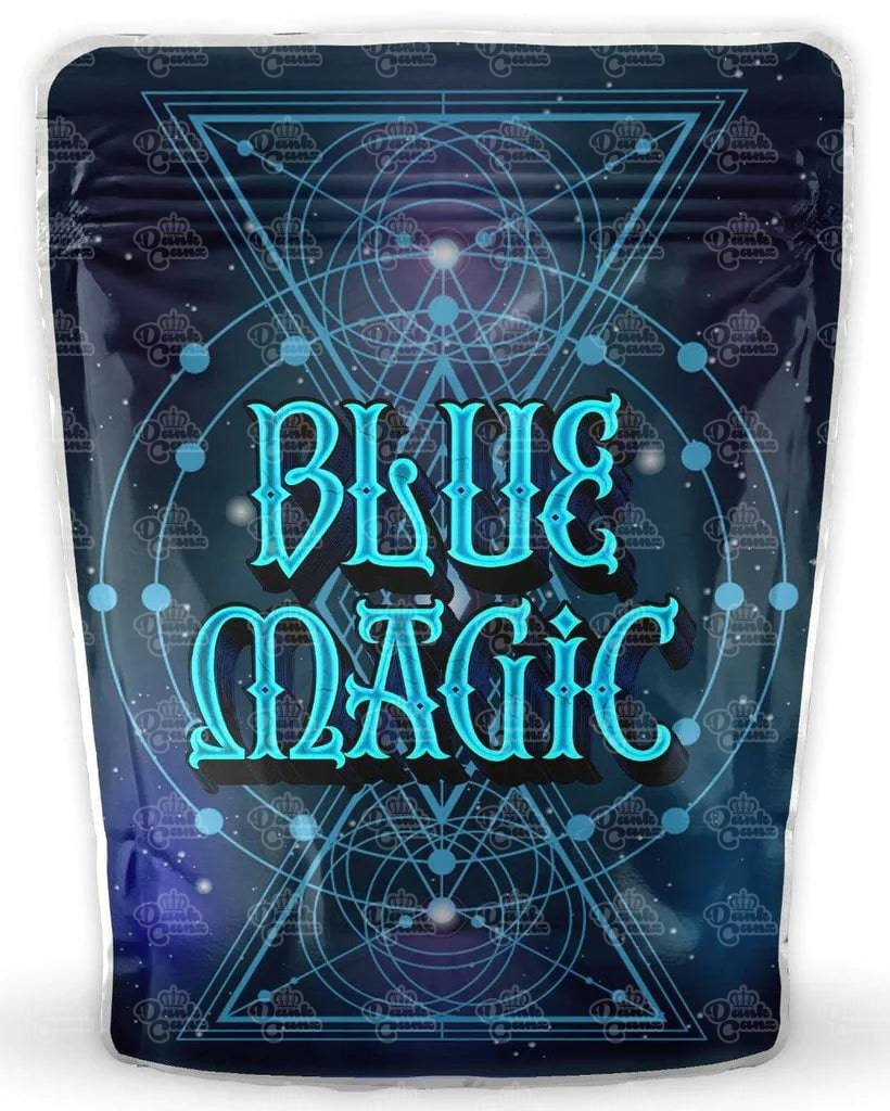Blue Magic Mylar Bags - DC Packaging Custom Cannabis Packaging