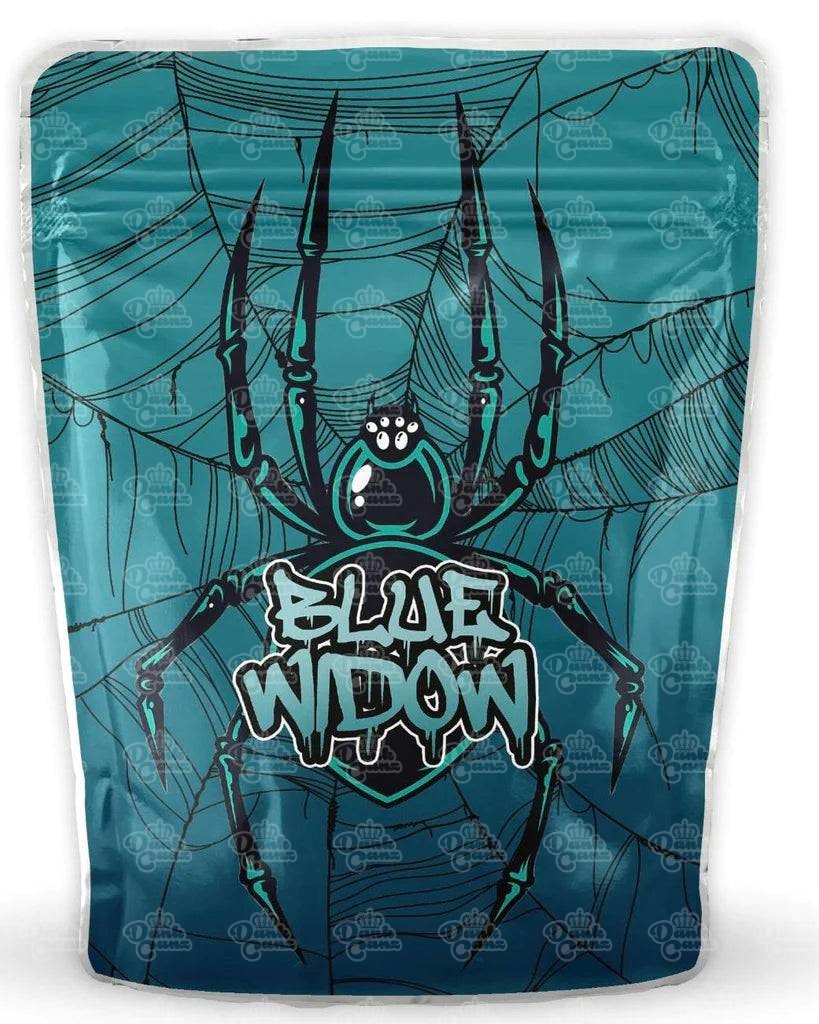 Blue Widow Mylar Bags - DC Packaging Custom Cannabis Packaging