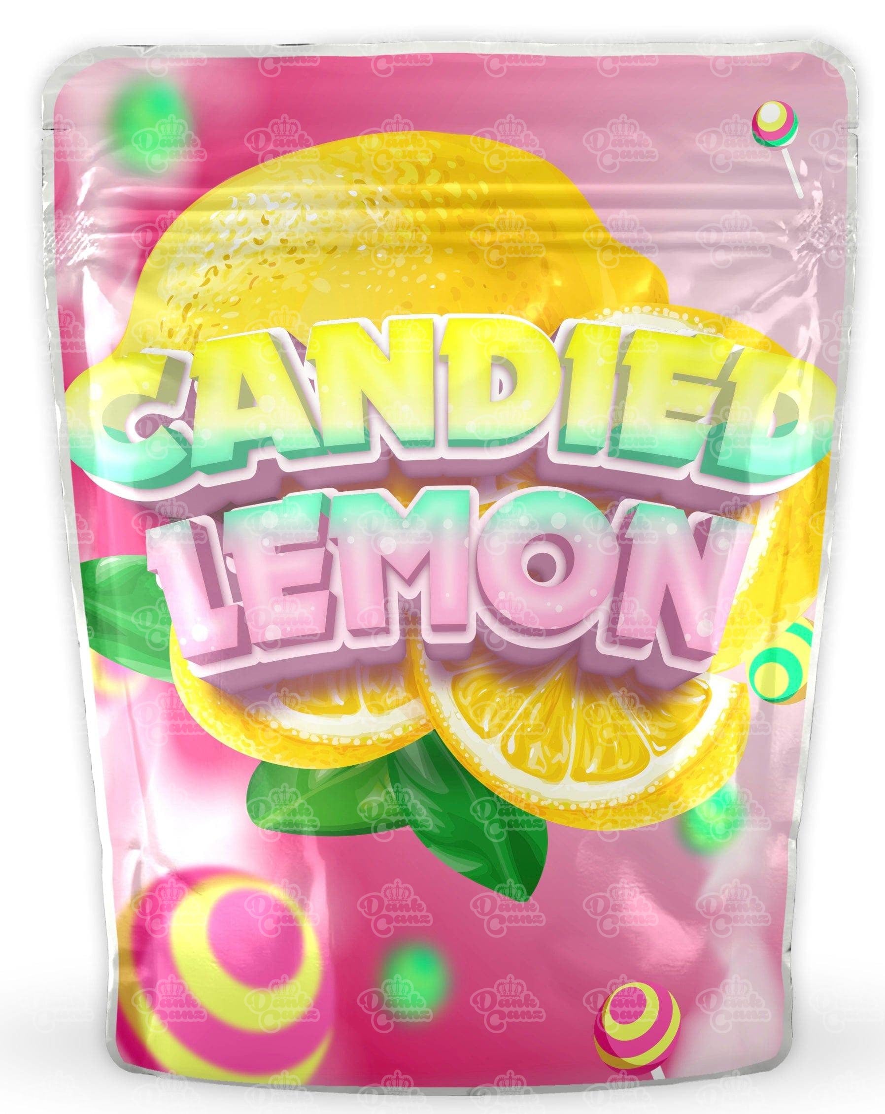 Candied Lemon Mylar Bags - DC Packaging Custom Cannabis Packaging