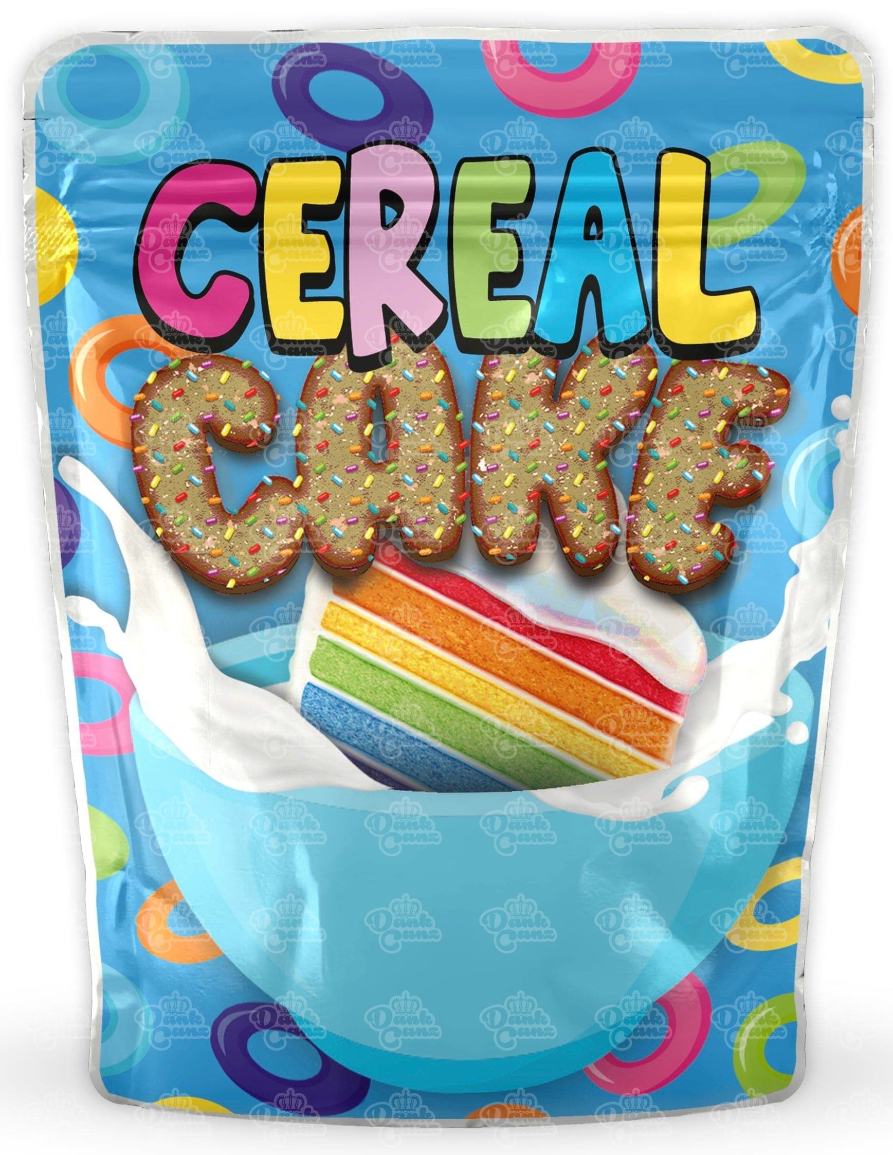 Cereal Cake Mylar Bags - DC Packaging Custom Cannabis Packaging