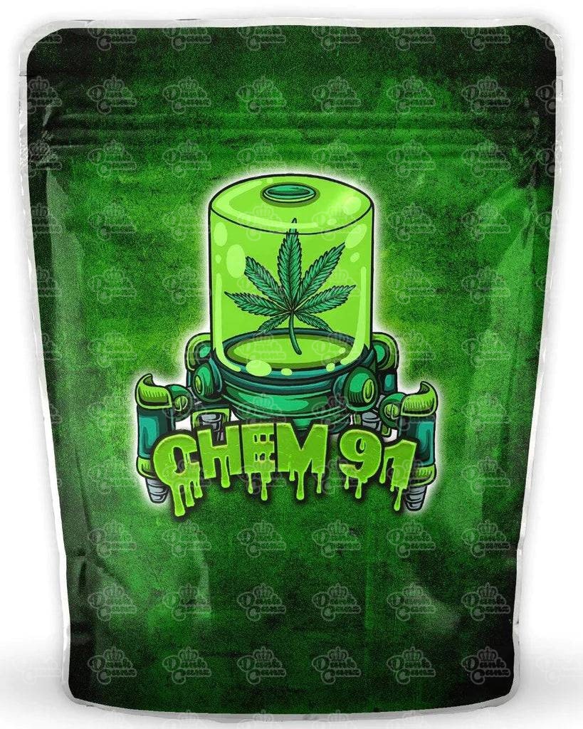 Chem 91 Mylar Bags - DC Packaging Custom Cannabis Packaging
