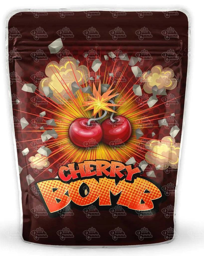 Cherry Bomb Mylar Bags - DC Packaging Custom Cannabis Packaging