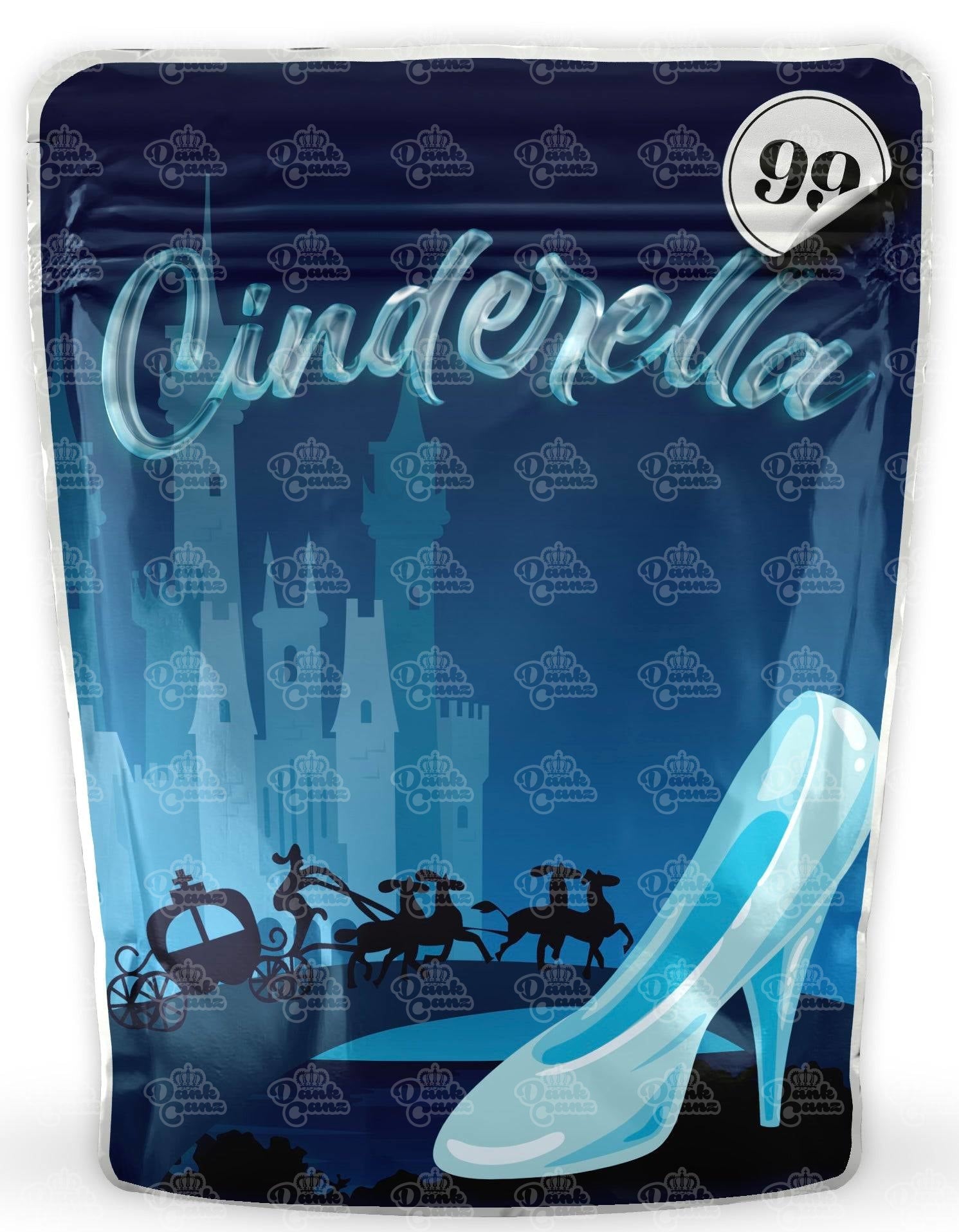 Cinderella 99 Mylar Bags - DC Packaging Custom Cannabis Packaging