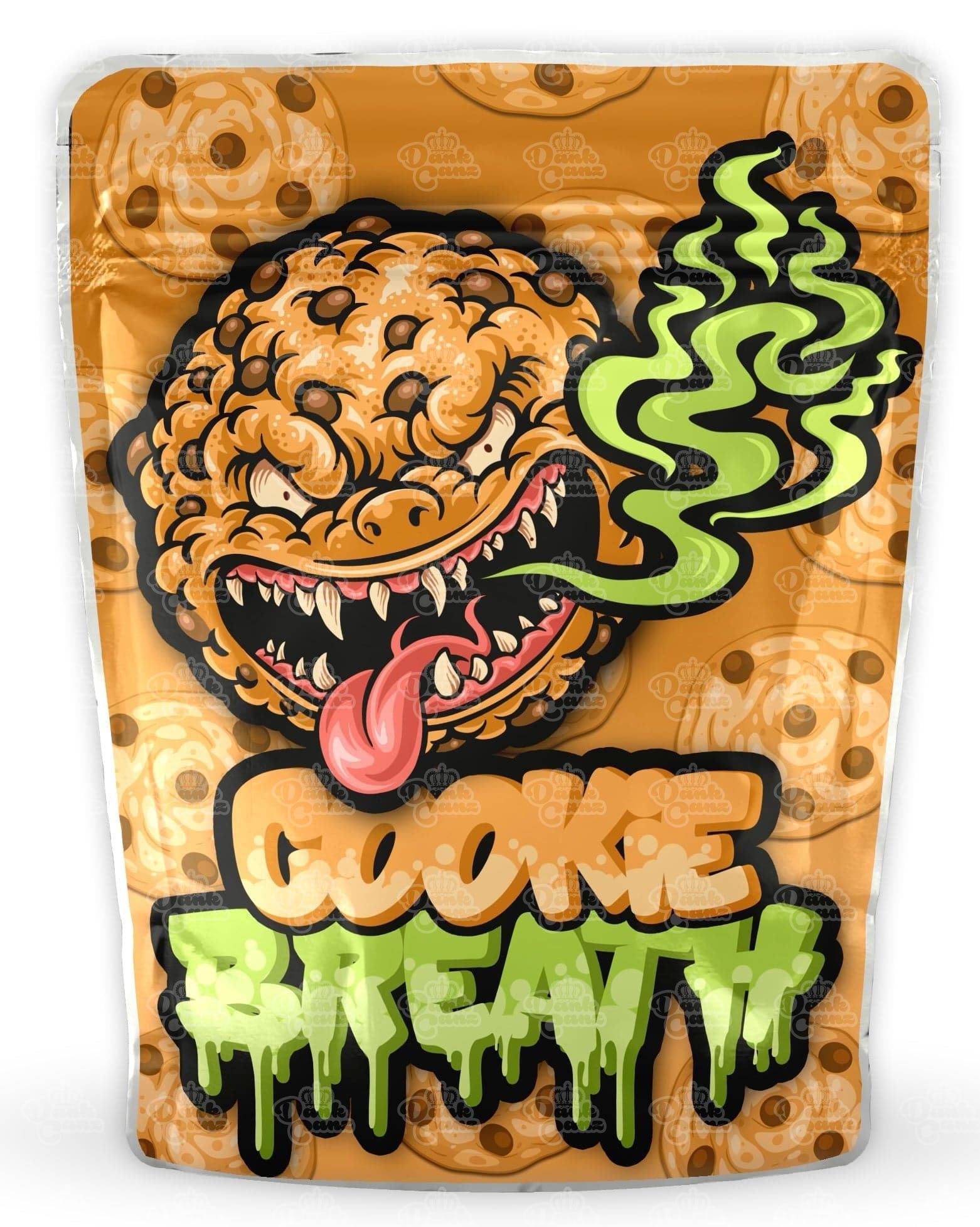 Cookie Breath Mylar Bags - DC Packaging Custom Cannabis Packaging