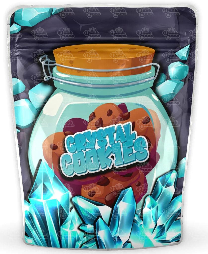 Crystal Cookies Mylar Bags - DC Packaging Custom Cannabis Packaging