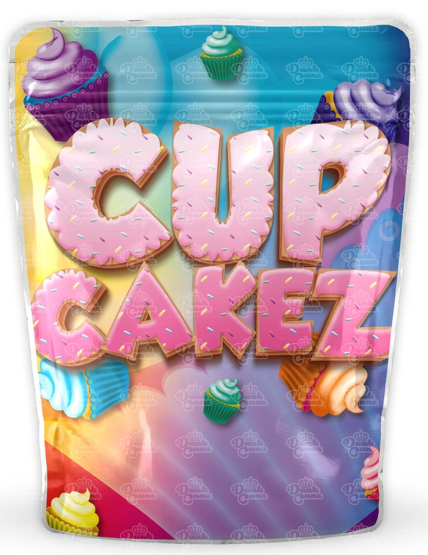 Cupcakez Mylar Bags - DC Packaging Custom Cannabis Packaging