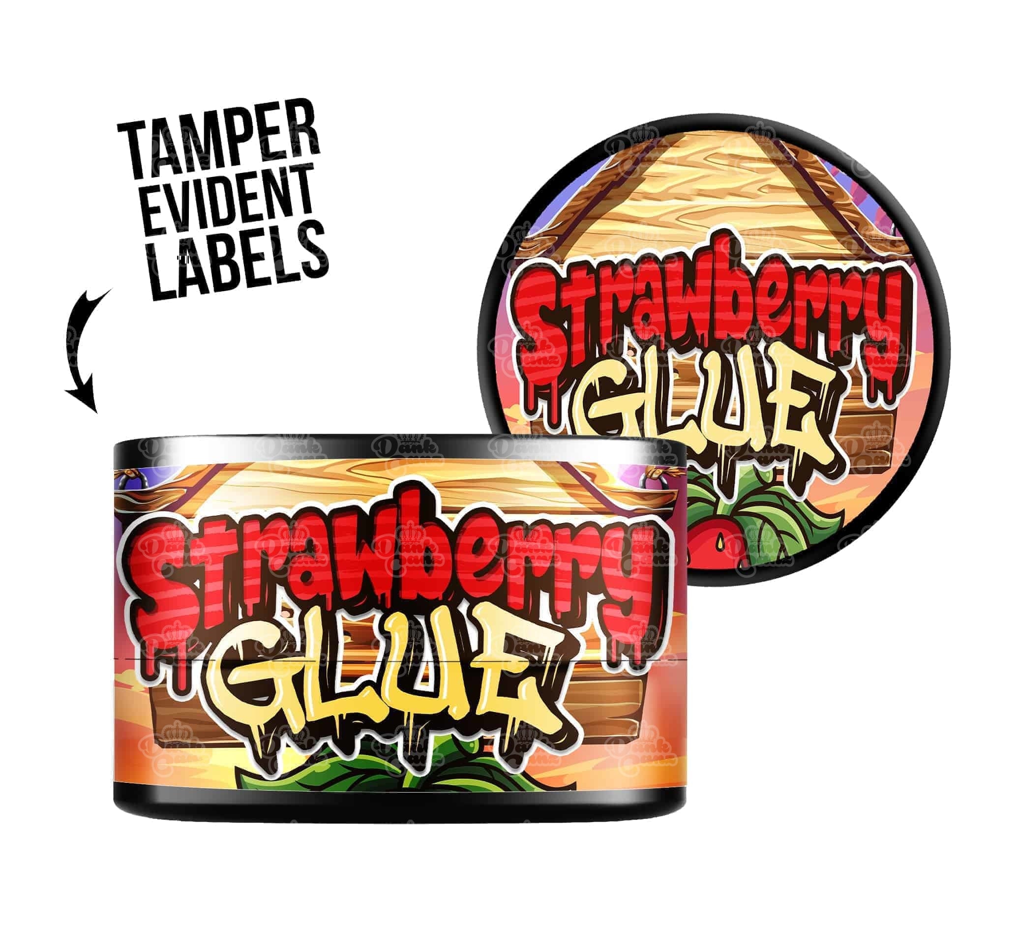 Custom Black 5ml Glass Jars - Extract Containers - DC Packaging Custom Cannabis Packaging