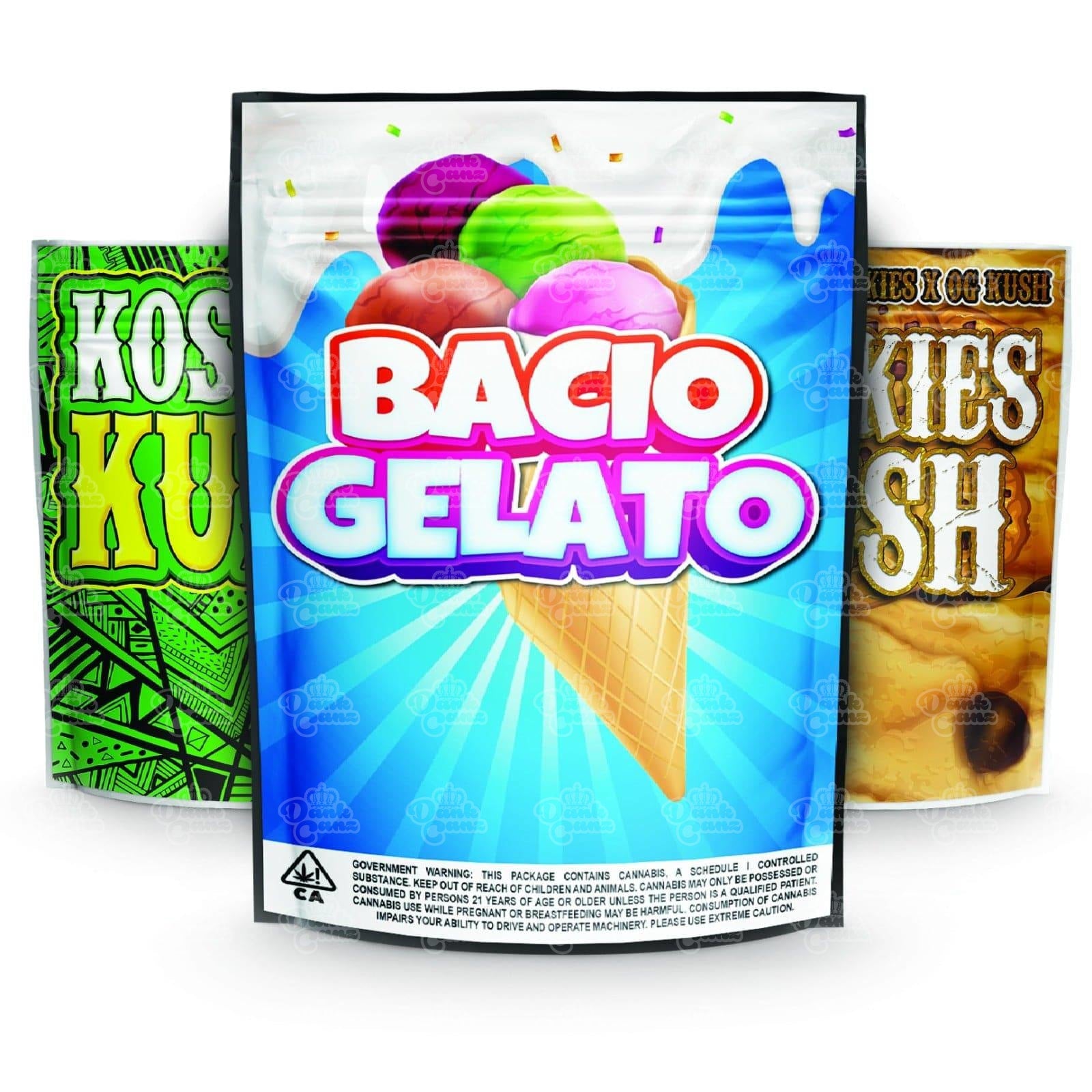 Custom Labelled Pound Mylar Bags - DC Packaging Custom Cannabis Packaging