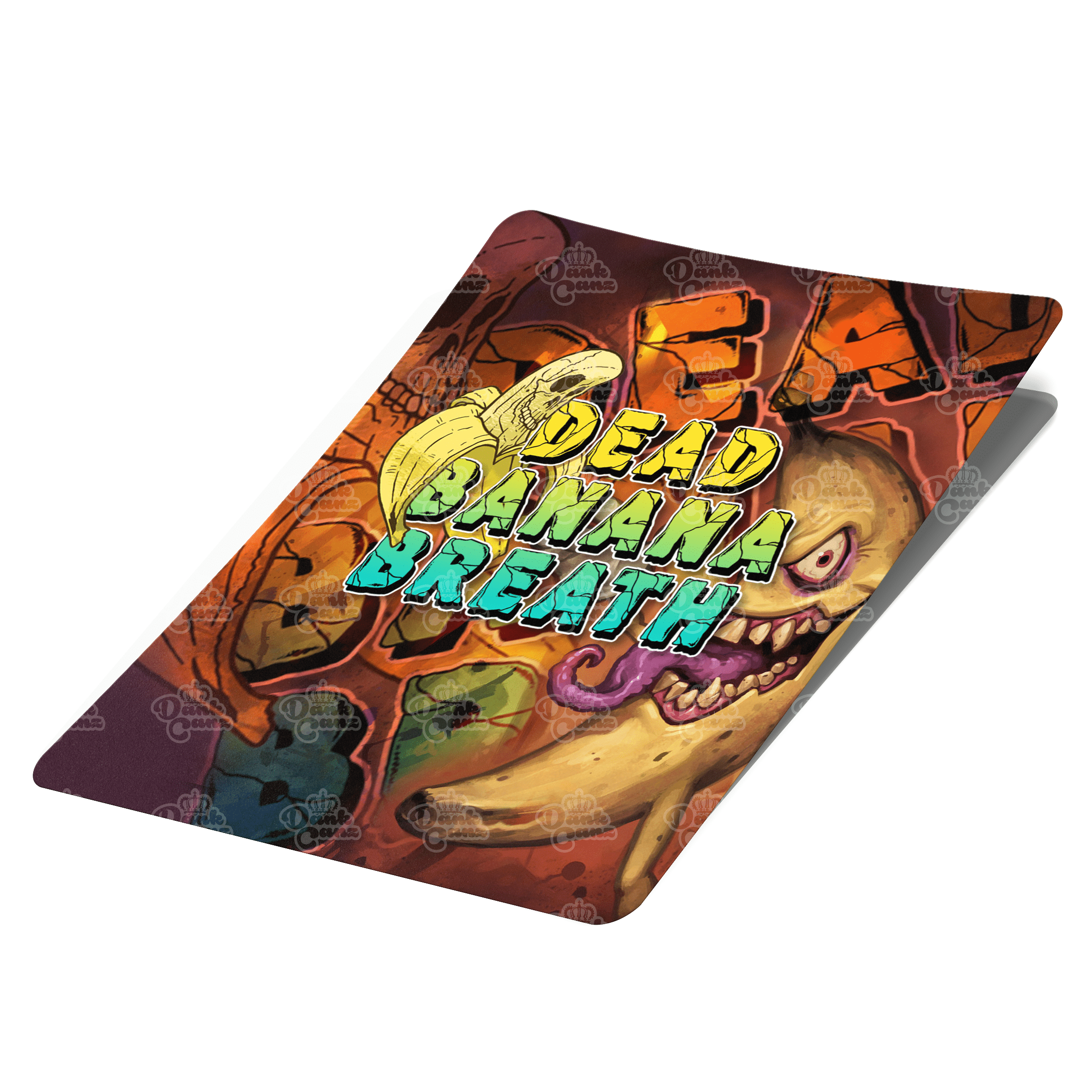 Dead Banana Breath Mylar Bag Labels - Labels only - DC Packaging Custom Cannabis Packaging