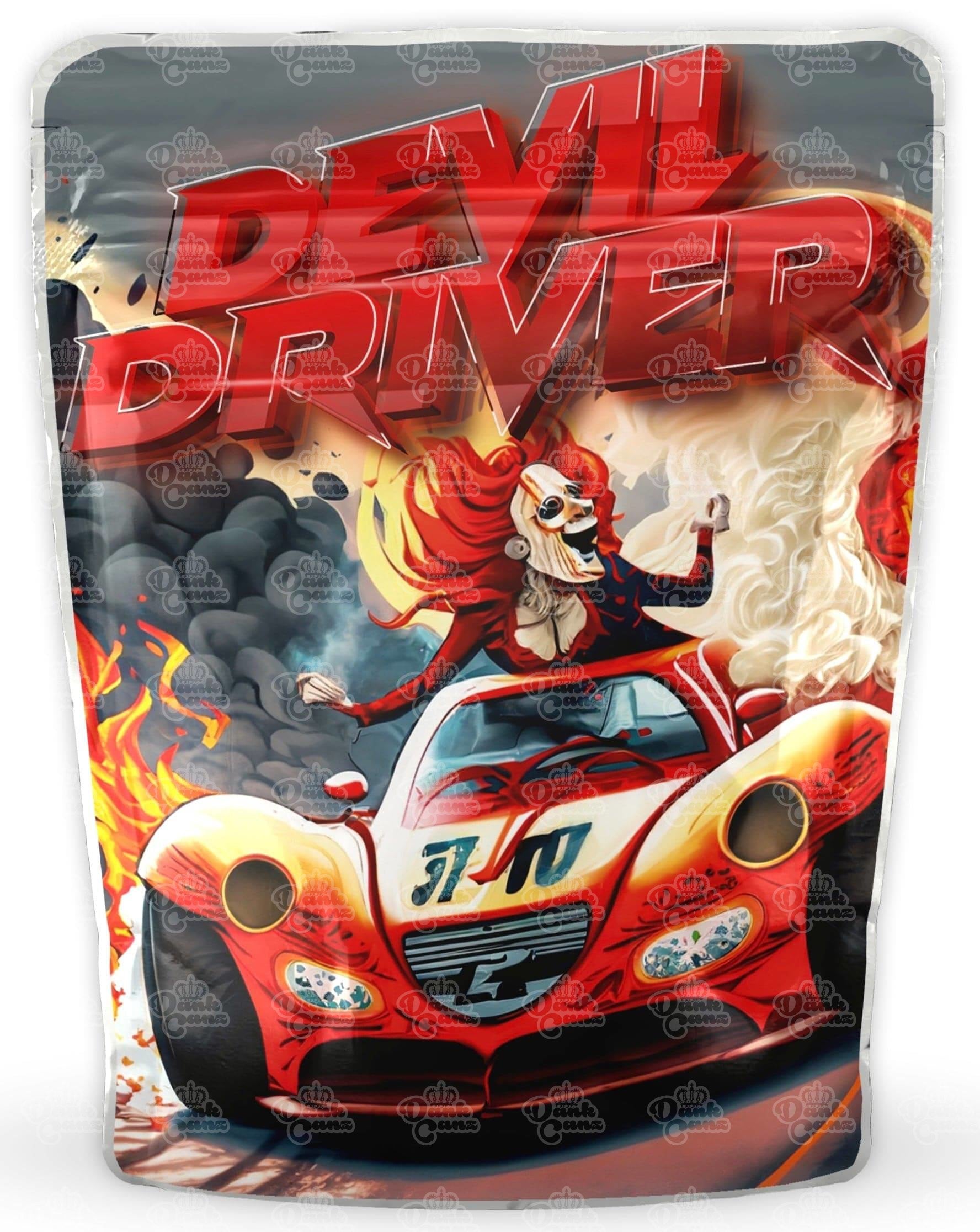 Devil Driver Mylar Bags - DC Packaging Custom Cannabis Packaging
