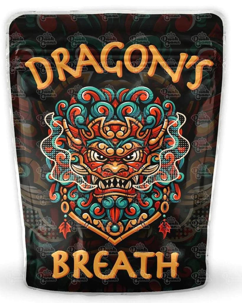 Dragons Breath Mylar Bags - DC Packaging Custom Cannabis Packaging