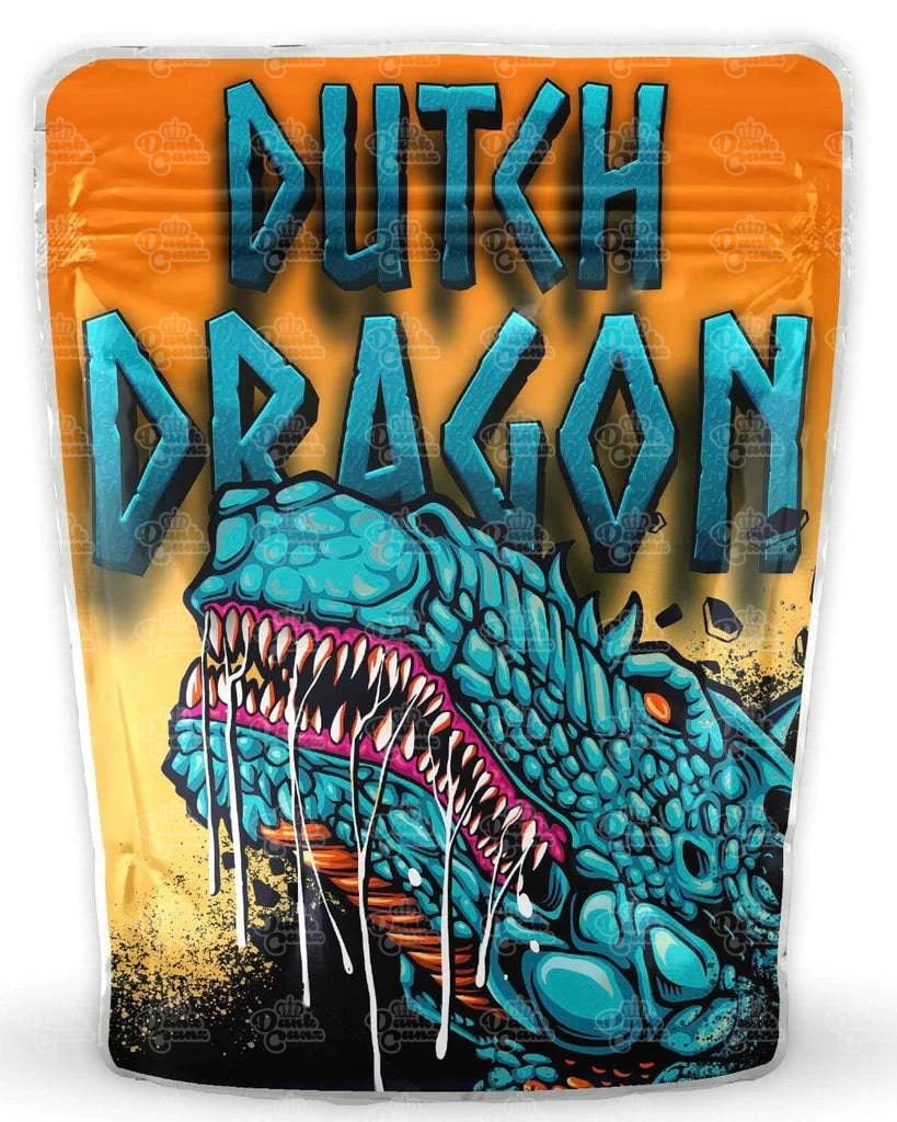 Dutch Dragon Mylar Bags - DC Packaging Custom Cannabis Packaging
