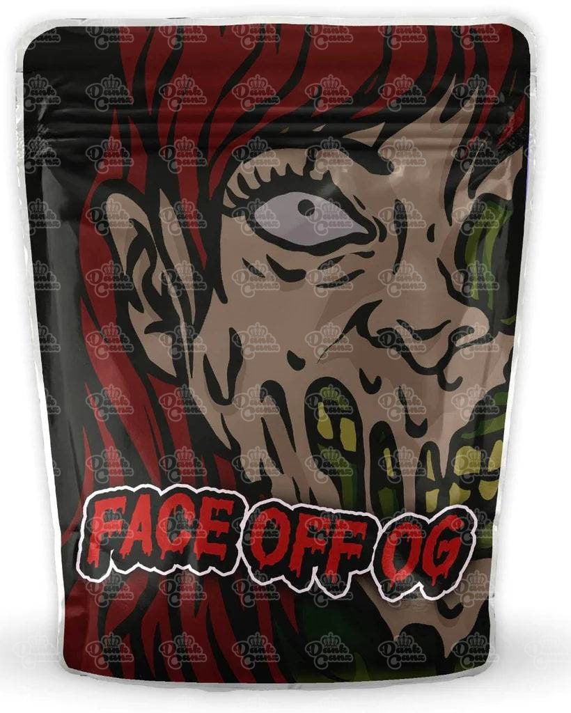 Face Off OG Mylar Bags - DC Packaging Custom Cannabis Packaging