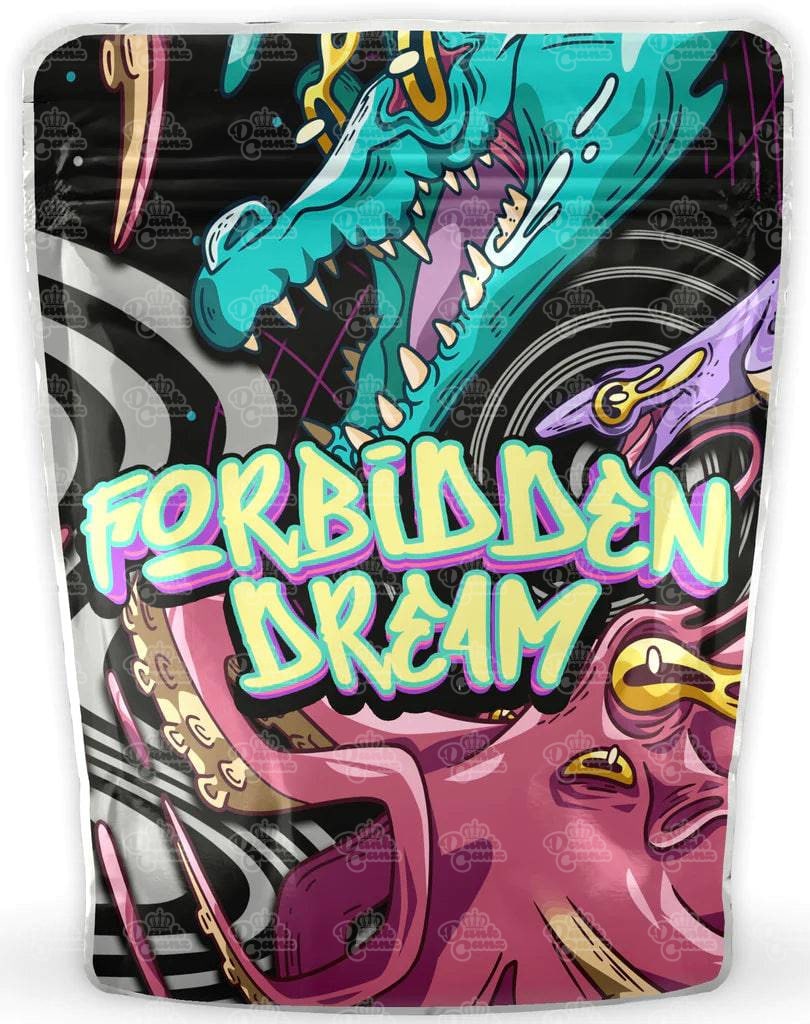 Forbidden Dream Mylar Bags - DC Packaging Custom Cannabis Packaging