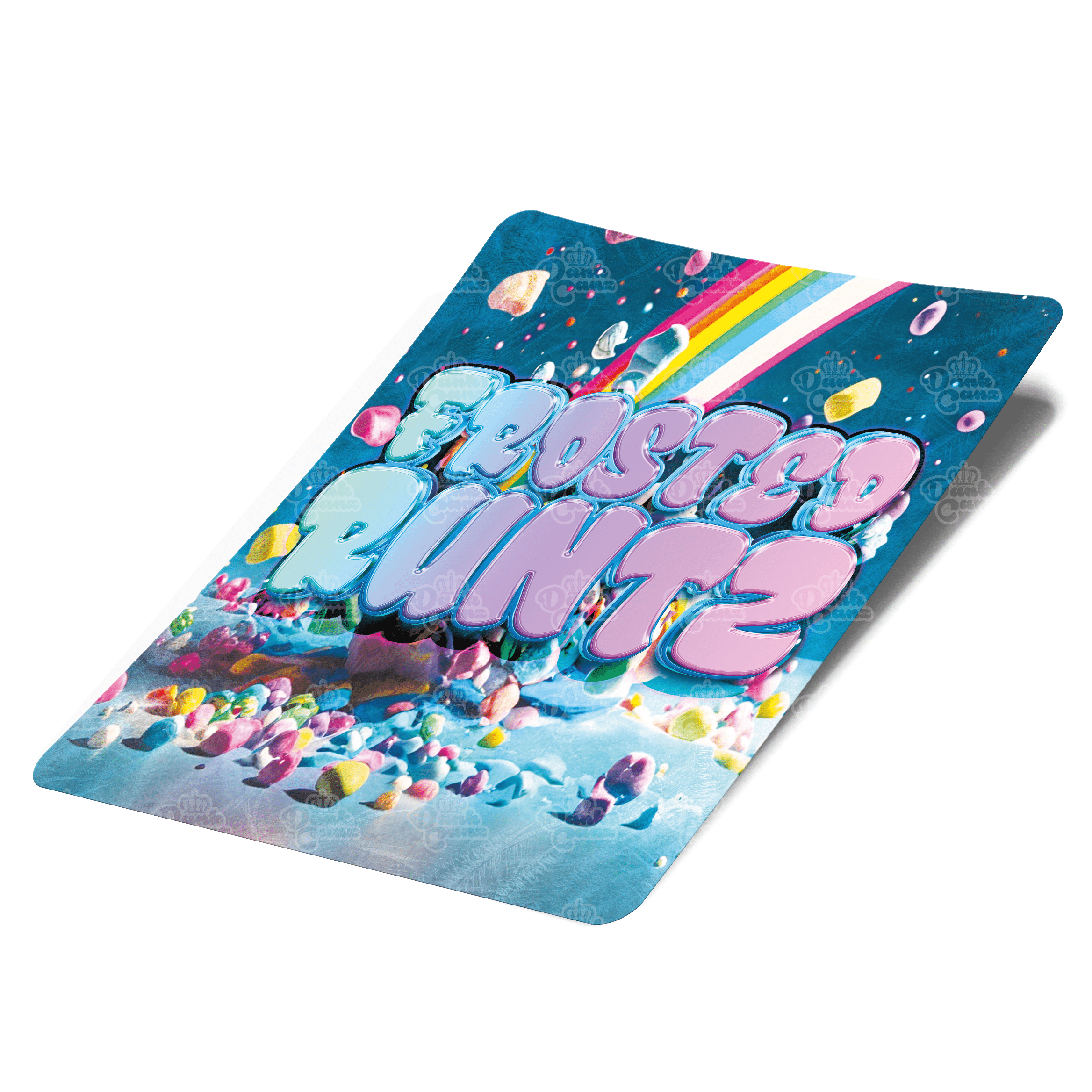 Frosted Runtz Mylar Bag Labels - Labels only - DC Packaging Custom Cannabis Packaging
